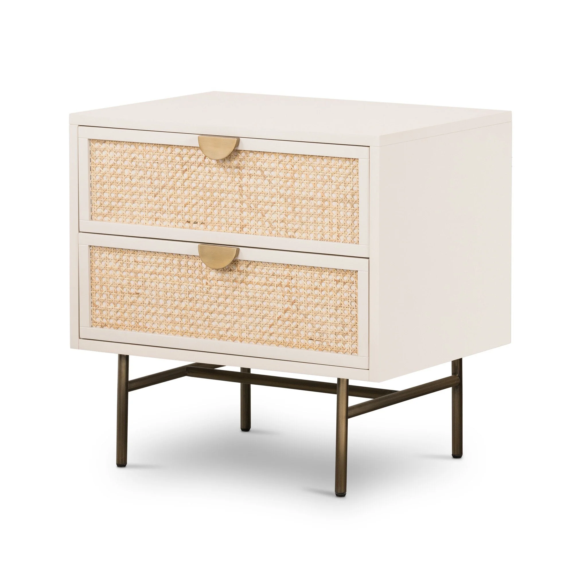 Luella Nightstand - Matte Alabaster - Image 2