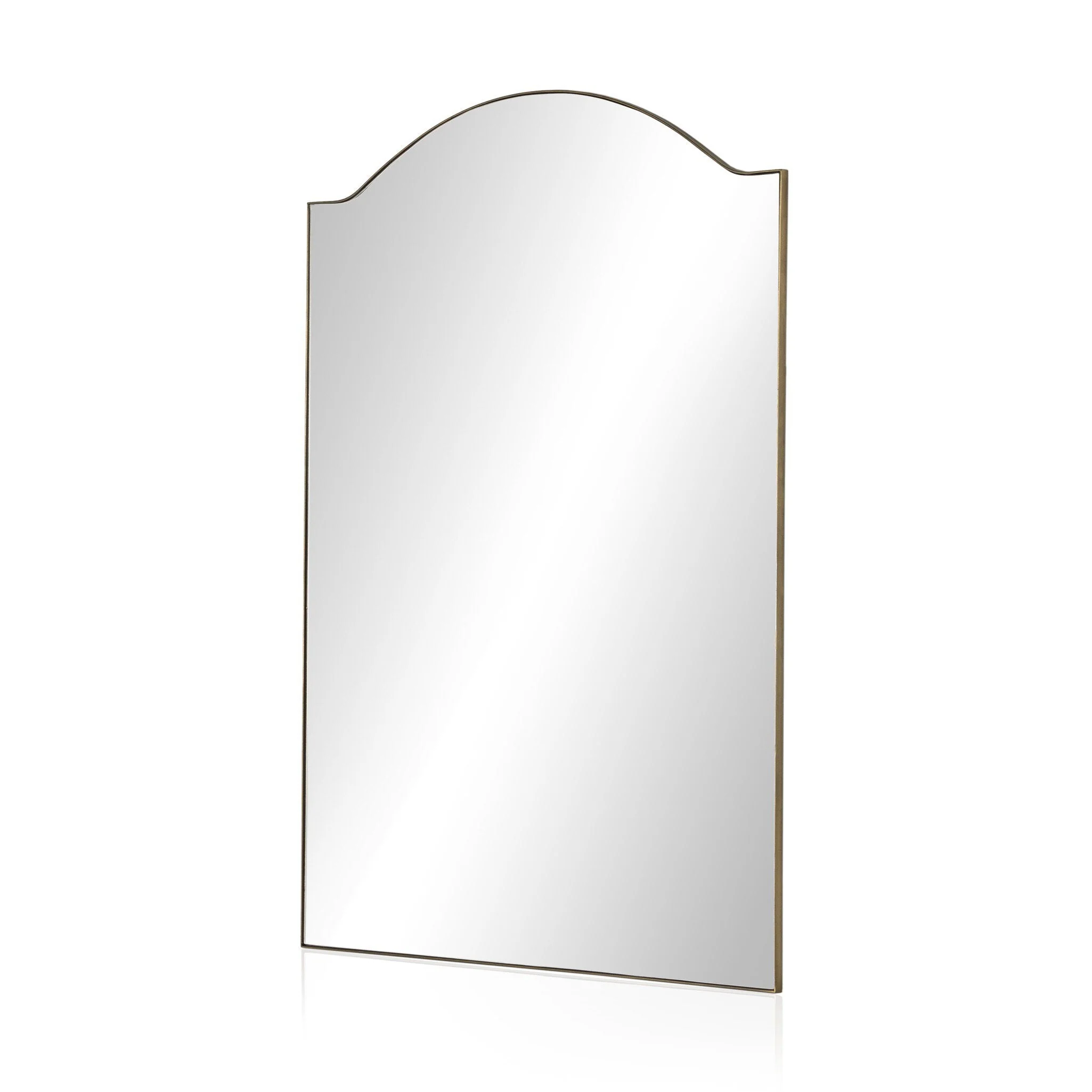 Jacques Floor Mirror - Antique Brass - Image 2