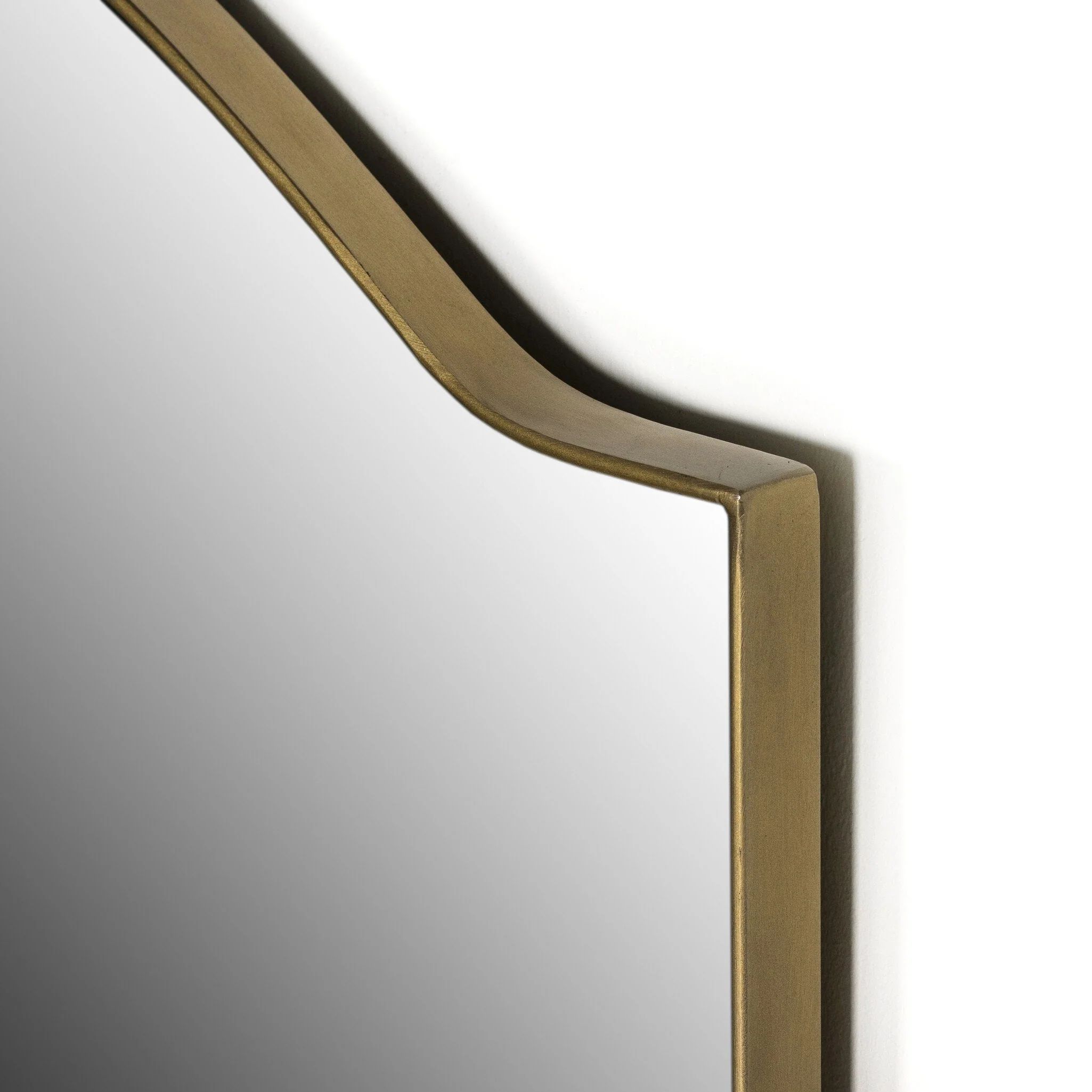 Jacques Mirror - Antique Brass - Image 3