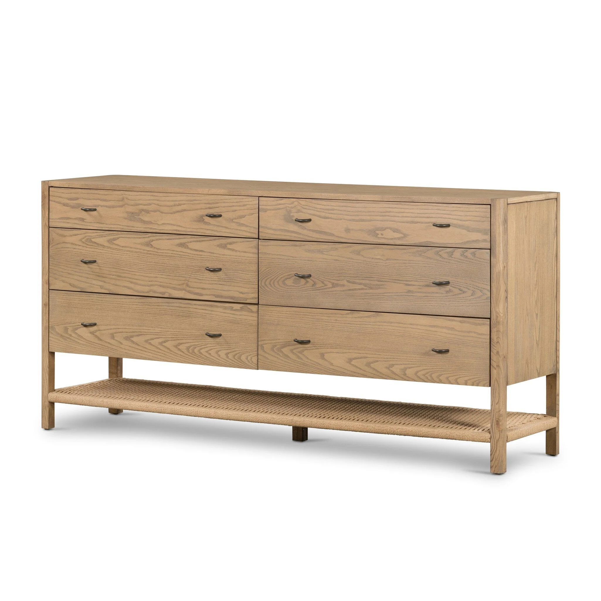 Zuma 6 Drawer Dresser - Dune Ash Veneer - Image 2