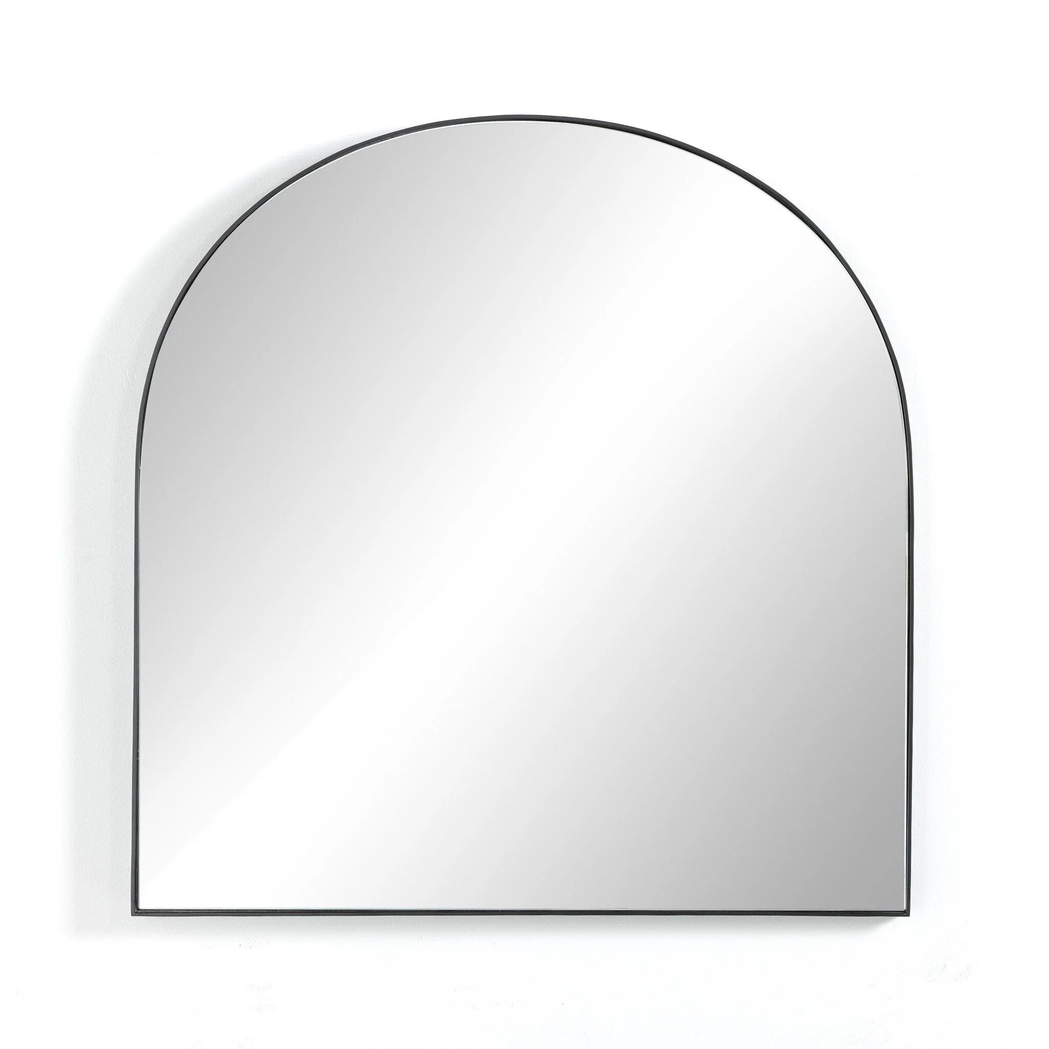 Georgina Wide Mirror - Iron Matte Black - Image 1