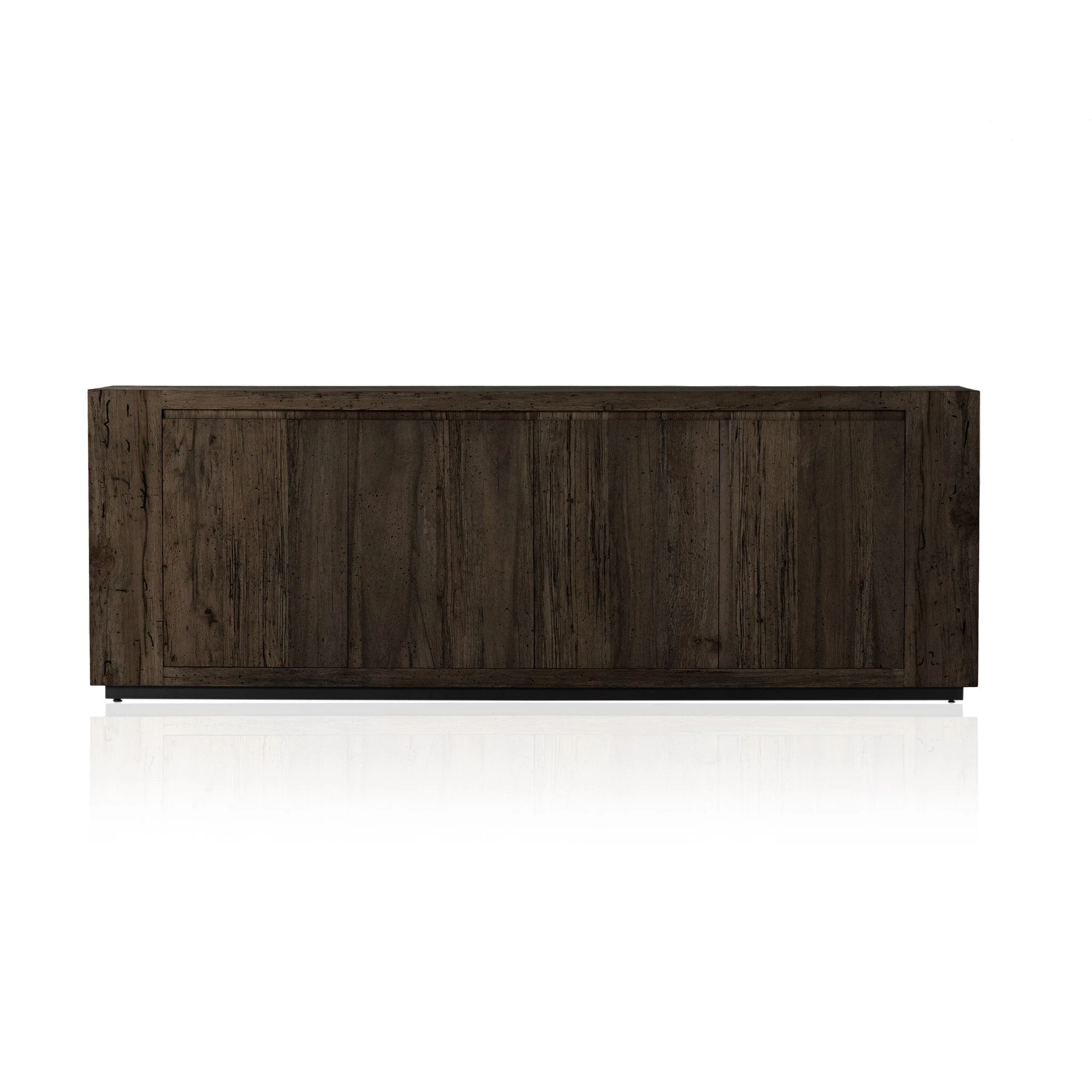 Abaso Sideboard – Ebony Rustic Wormwood Oak