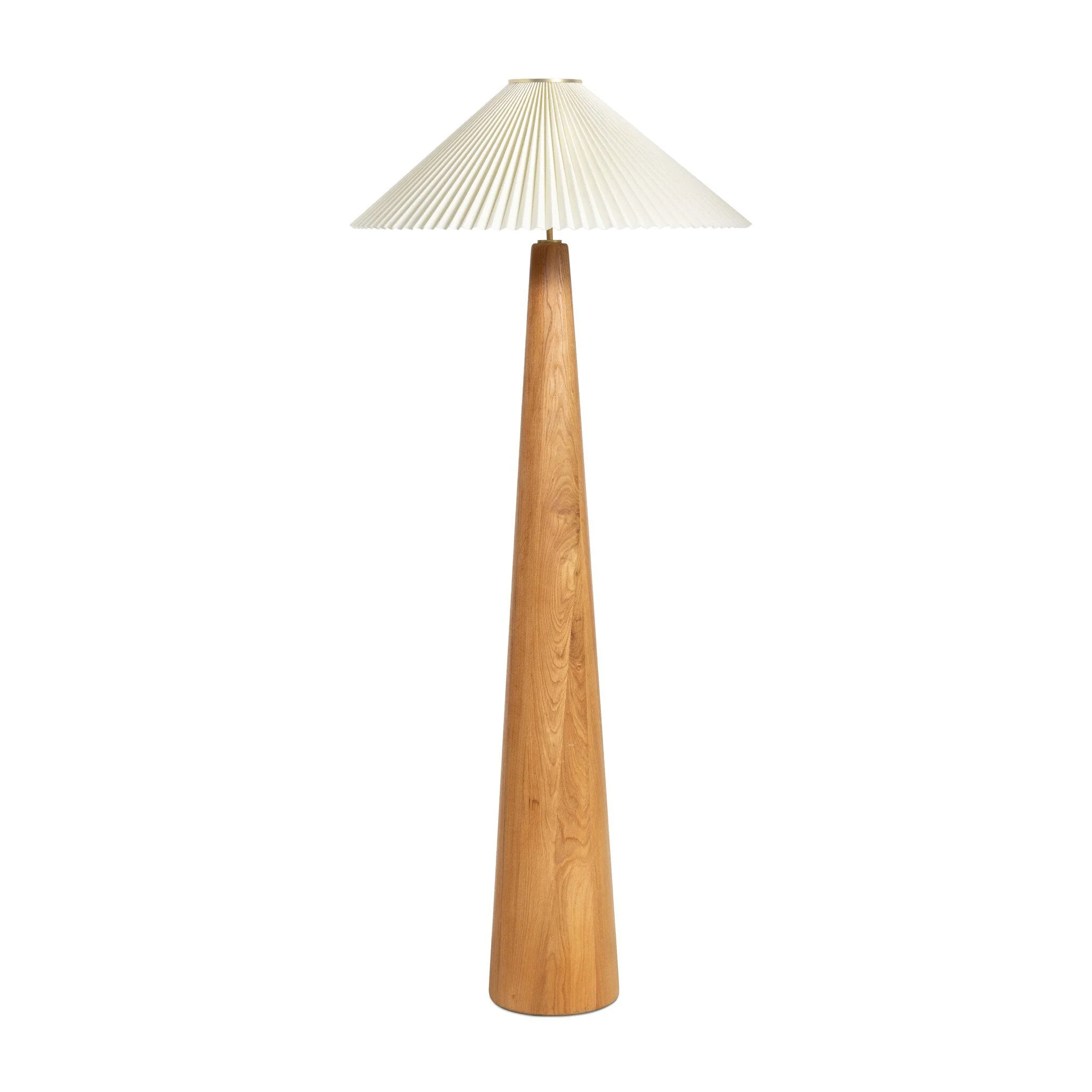 Nora Floor Lamp - Light Oak - Image 1