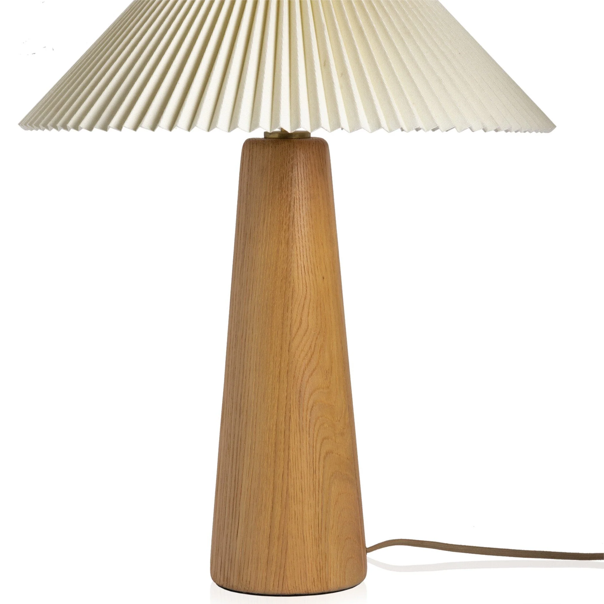Nora Table Lamp - Light Oak - Image 3
