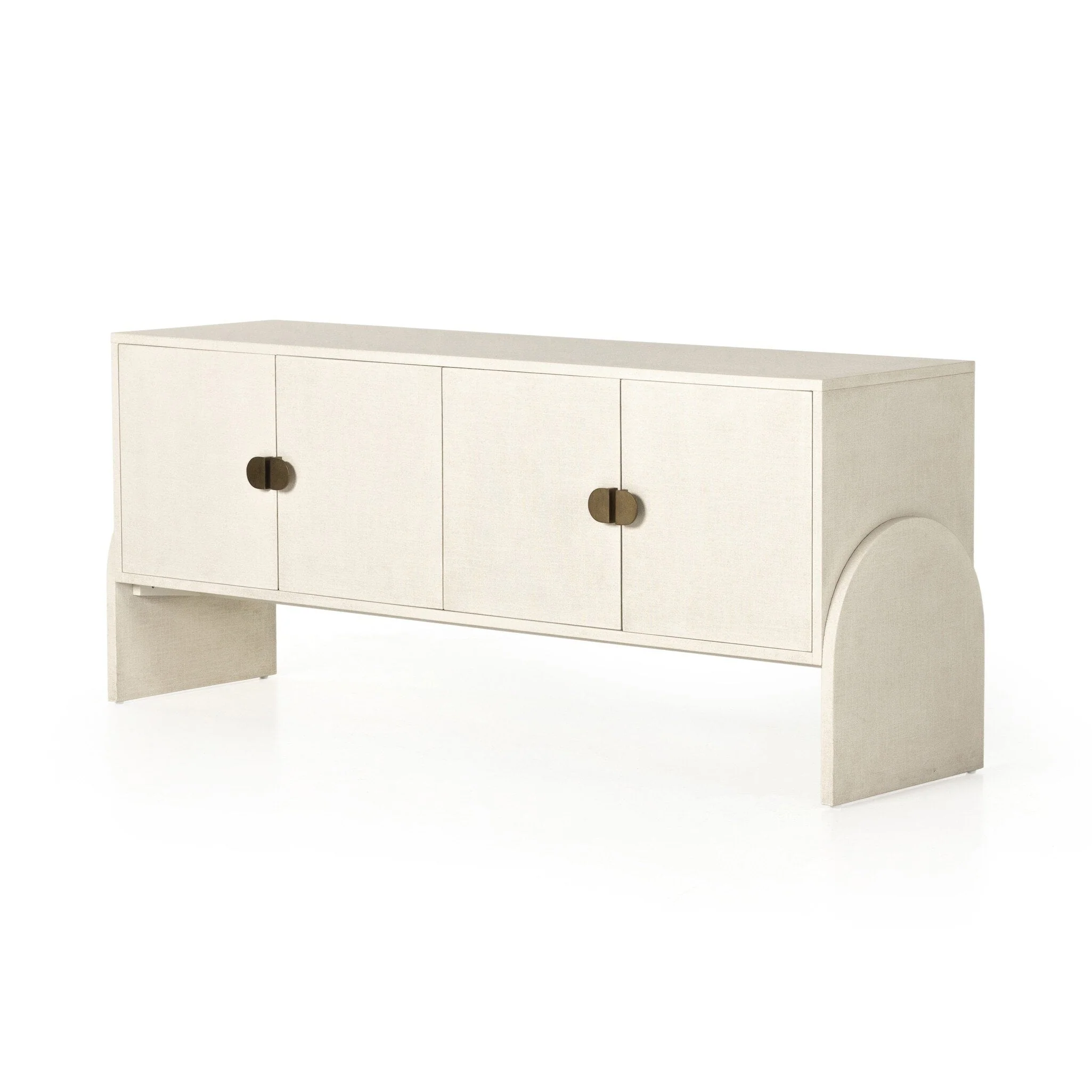 Cressida Sideboard - Ivory Painted Linen - Image 2