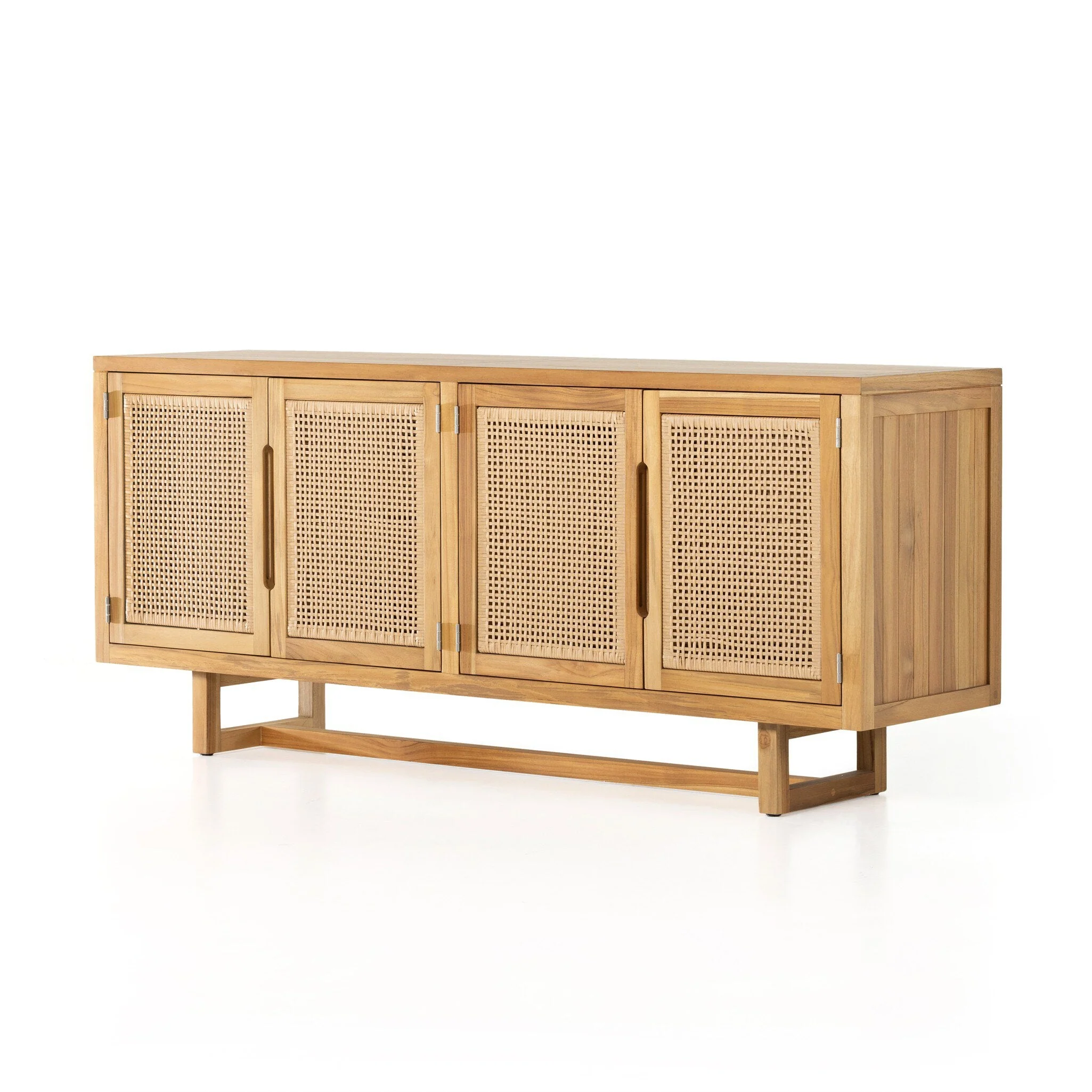 Merit Outdoor Sideboard - Natural Teak-FSC - Image 2