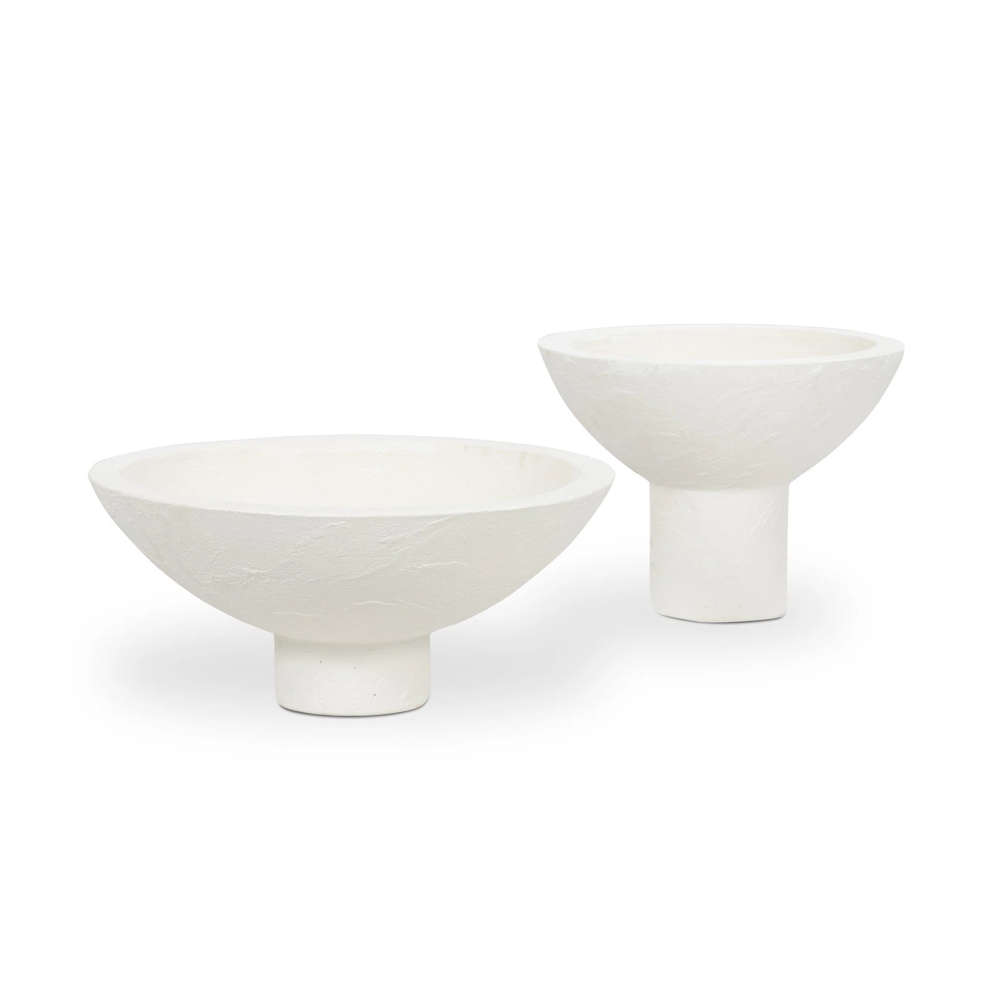 Pressler Outdoor Planter, Set Of 2 - Plaster Molded Concrete - Image 2