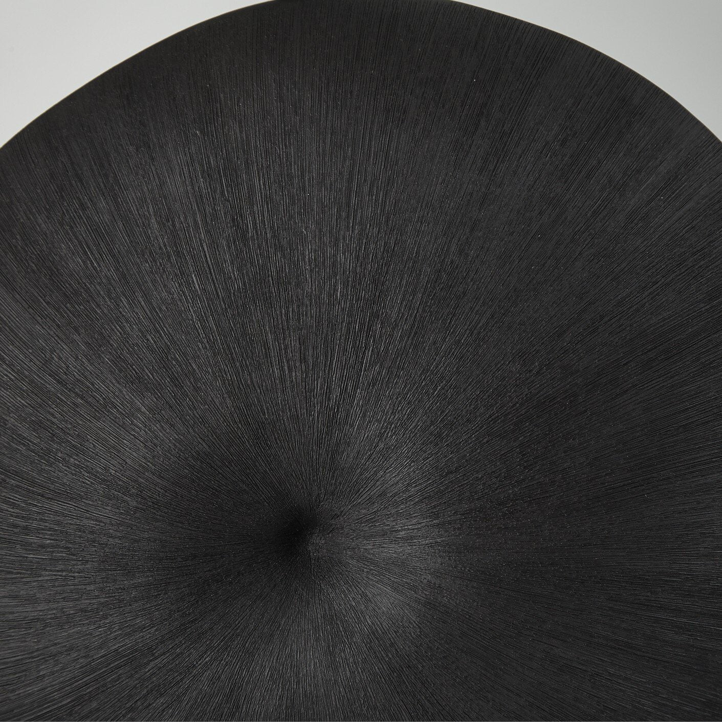 Busaba Table Lamp - Textured Matte Black Porcelain Ceramic - Image 3