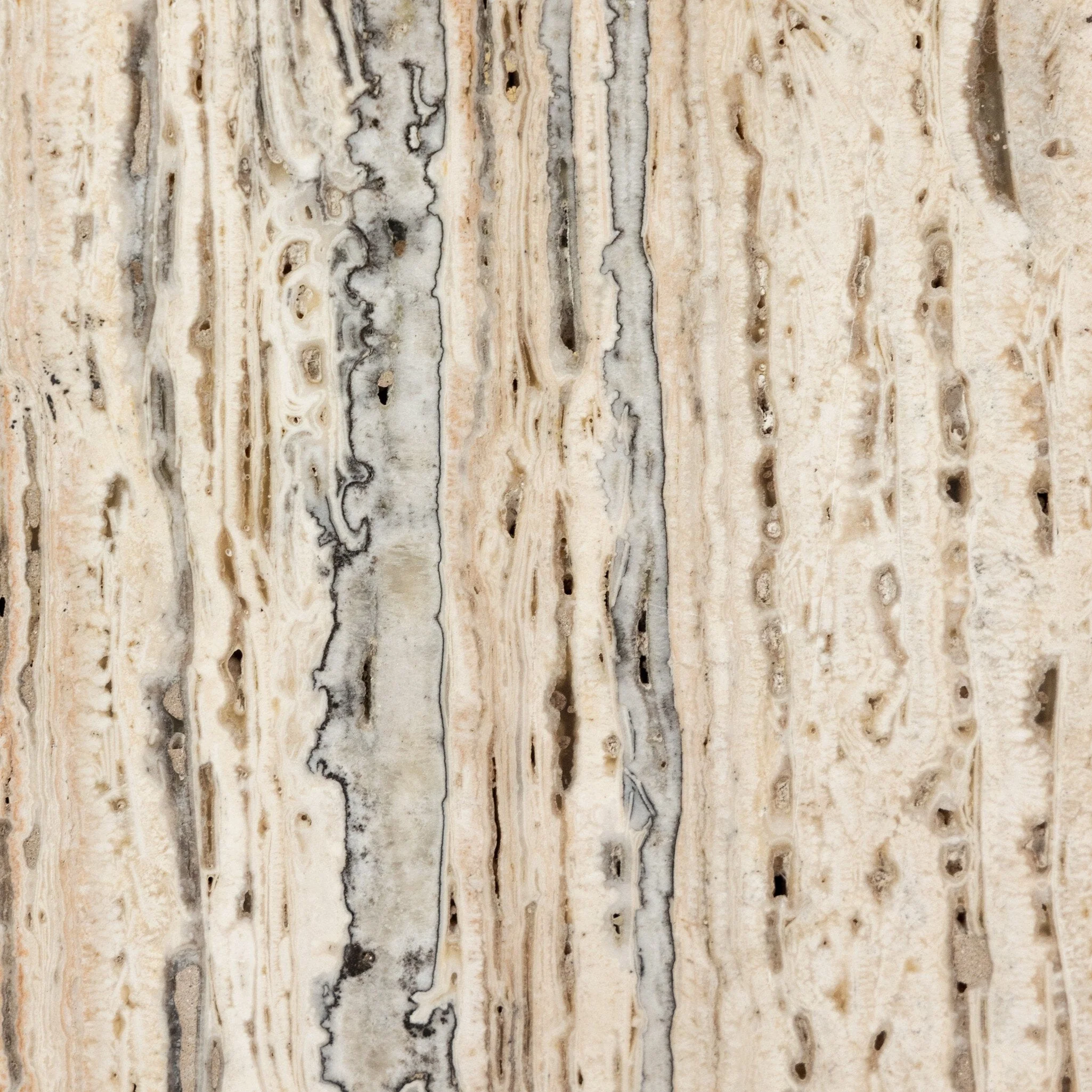 Stepped Bookends - White Travertine - Image 3