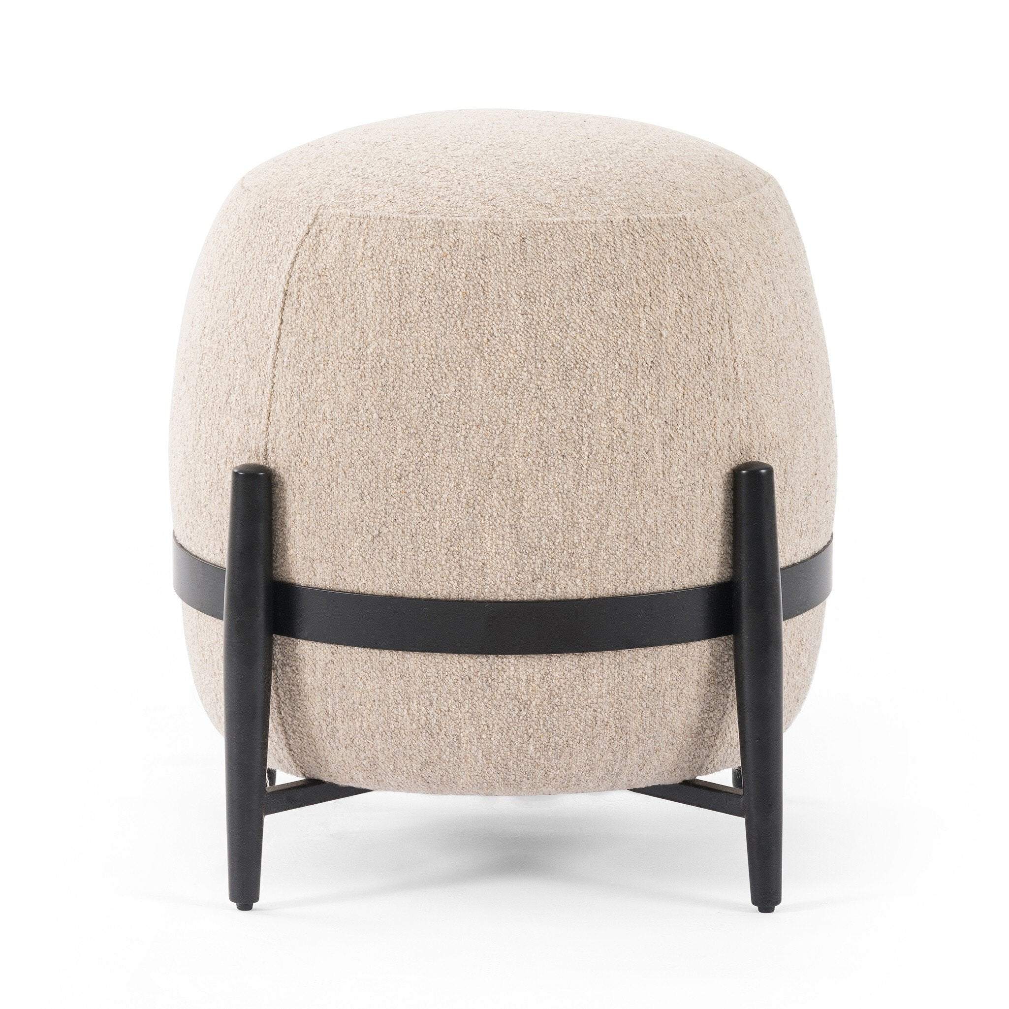 Sia Ottoman - Athena Taupe - Image 1
