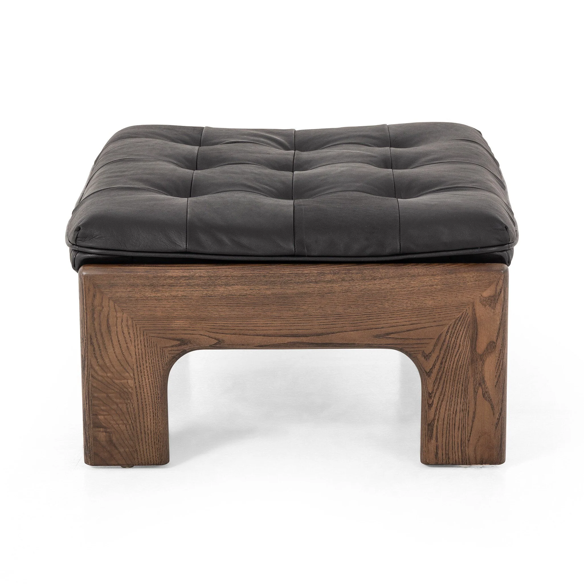 Halston Ottoman - Heirloom Black - Image 3