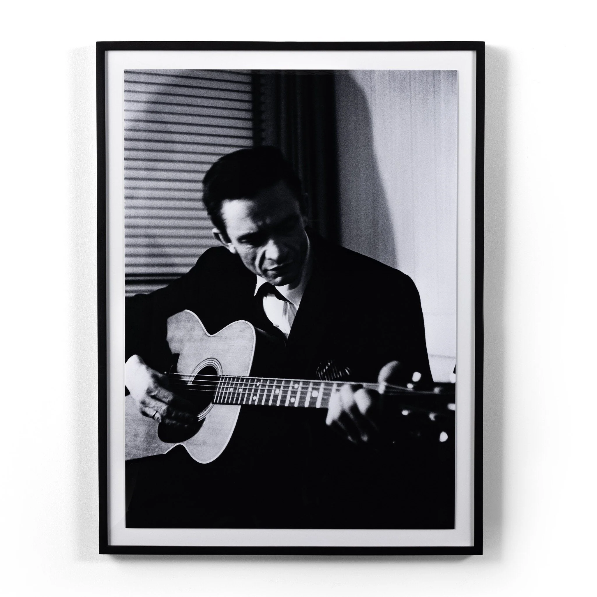 Johnny Cash by Getty Images – Black 2.5 Maple