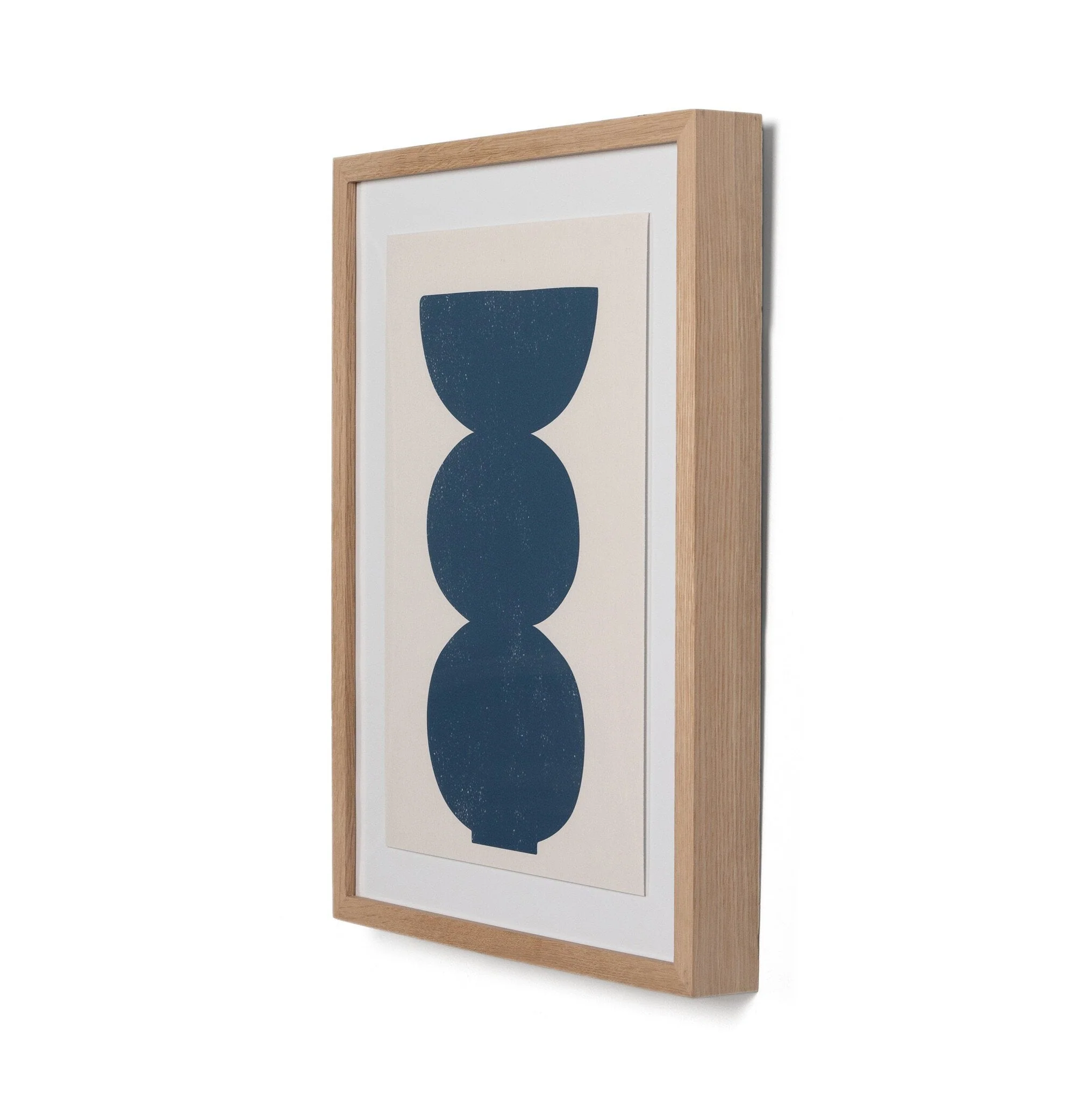 Ceramic Vase II by Roseanne Kenny - Vertical Grain 2.5 White Oak - Image 2