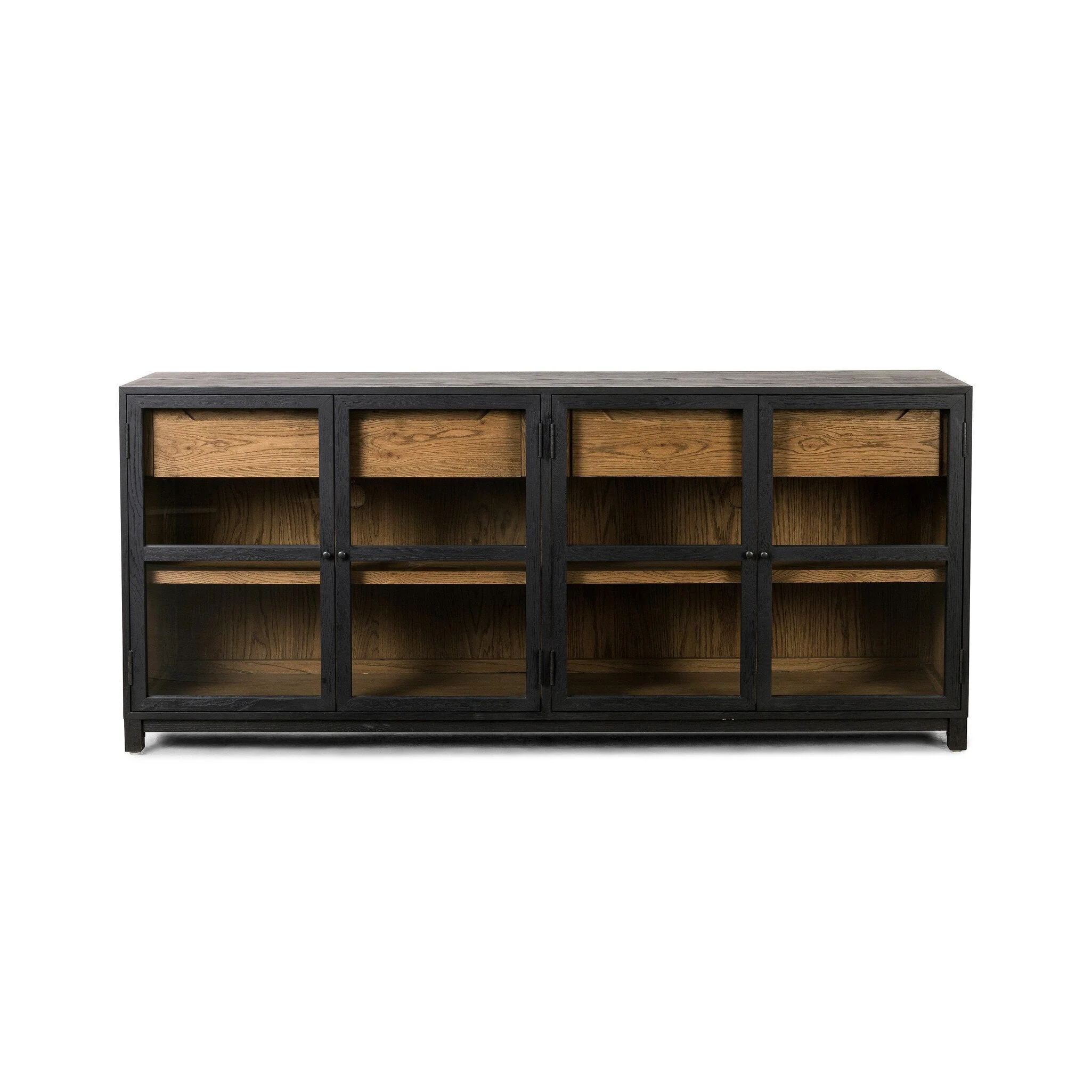 Millie Large Sideboard - Drifted Oak Solid - Image 1