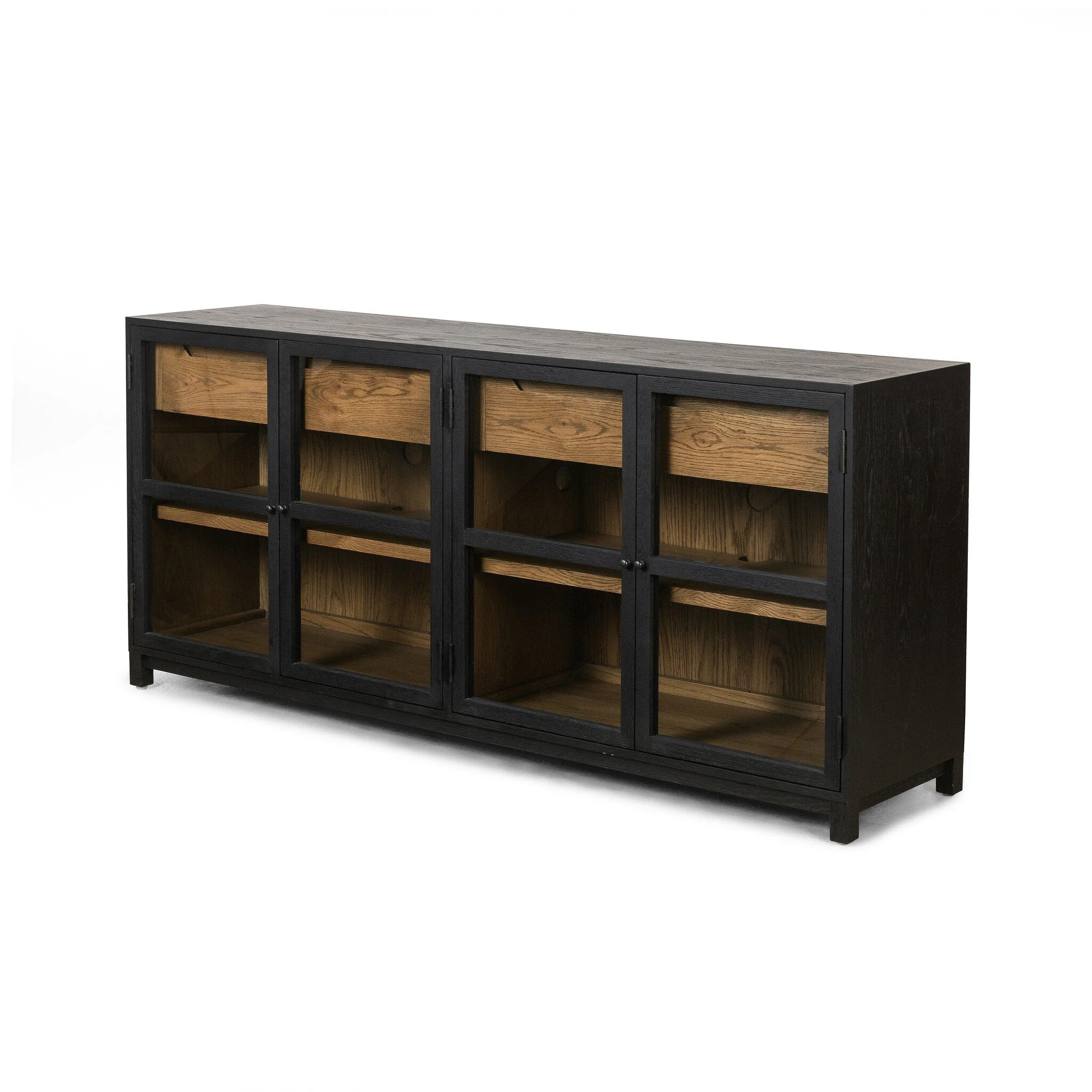 Millie Large Sideboard - Drifted Oak Solid - Image 2