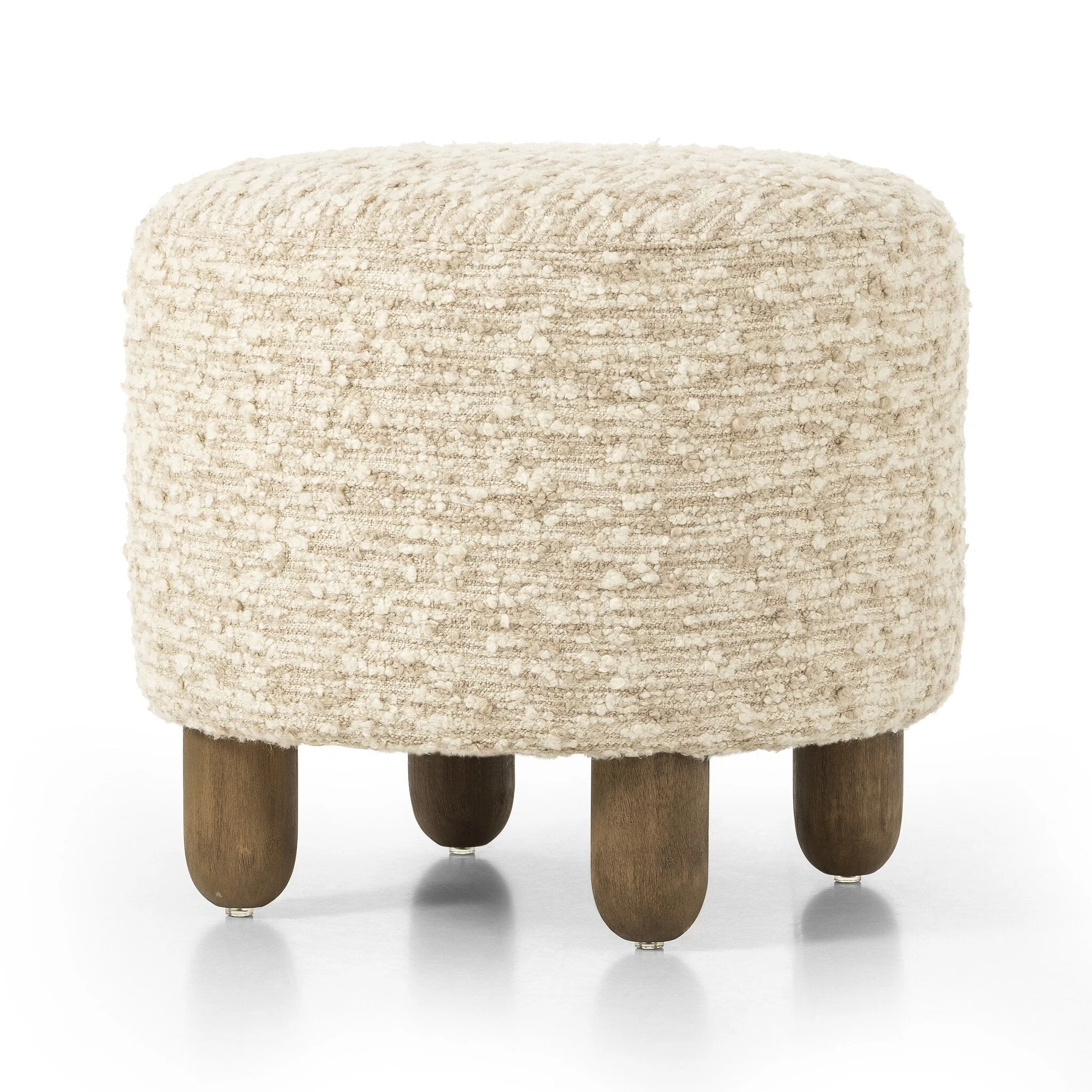 Aniston Ottoman - Solema Cream - Image 2