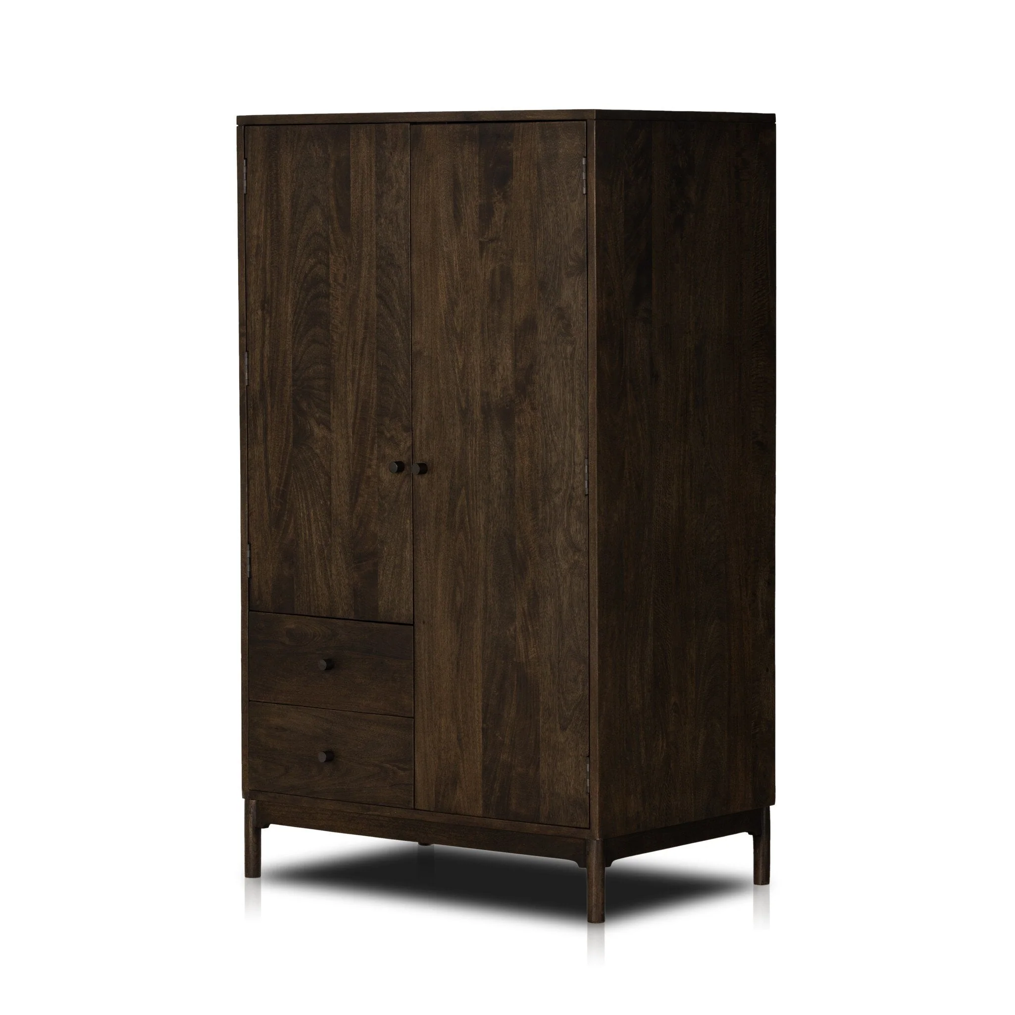 Ophelia Armoire - Aged Brown - Image 2