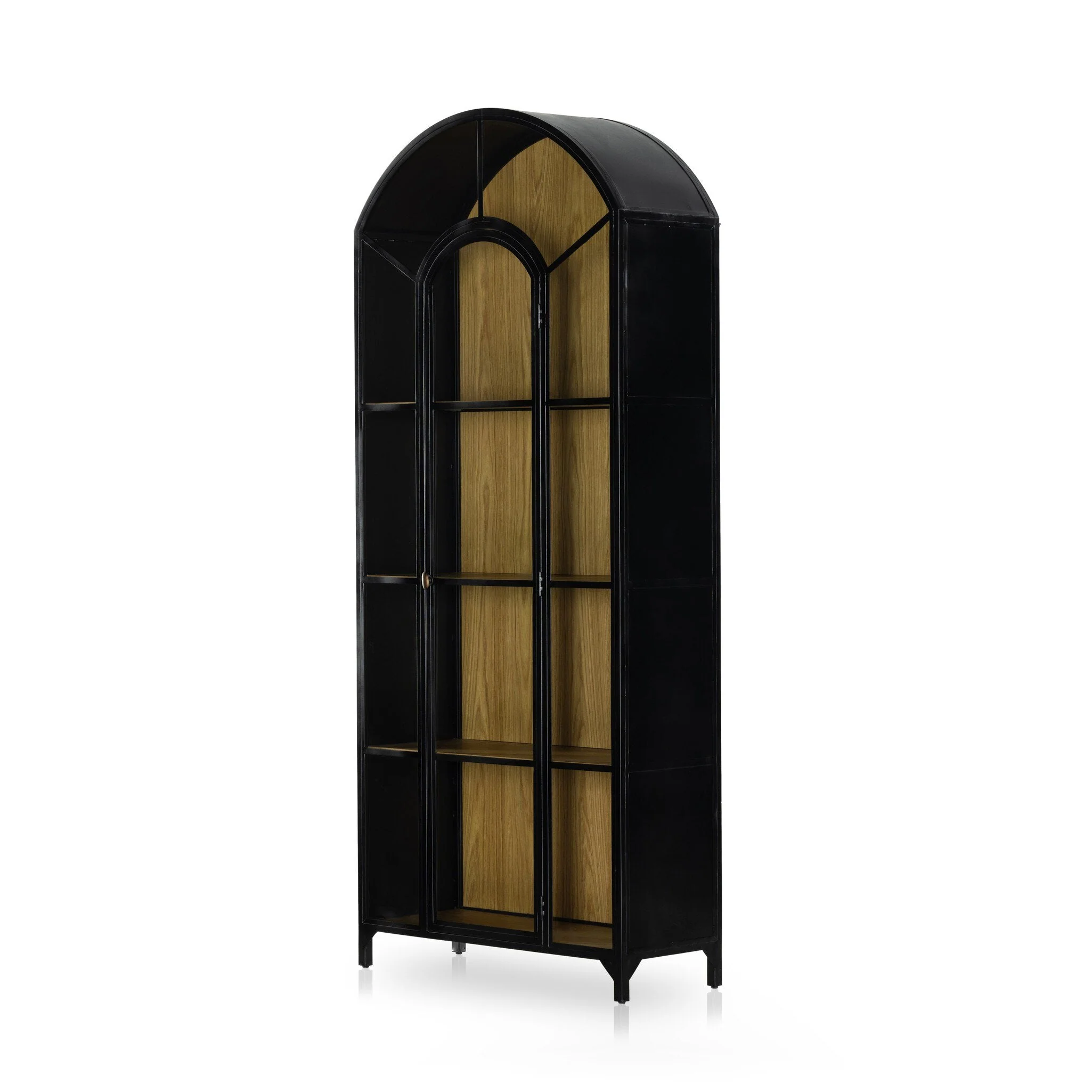 Belmont Cabinet - Black Oak - Image 2