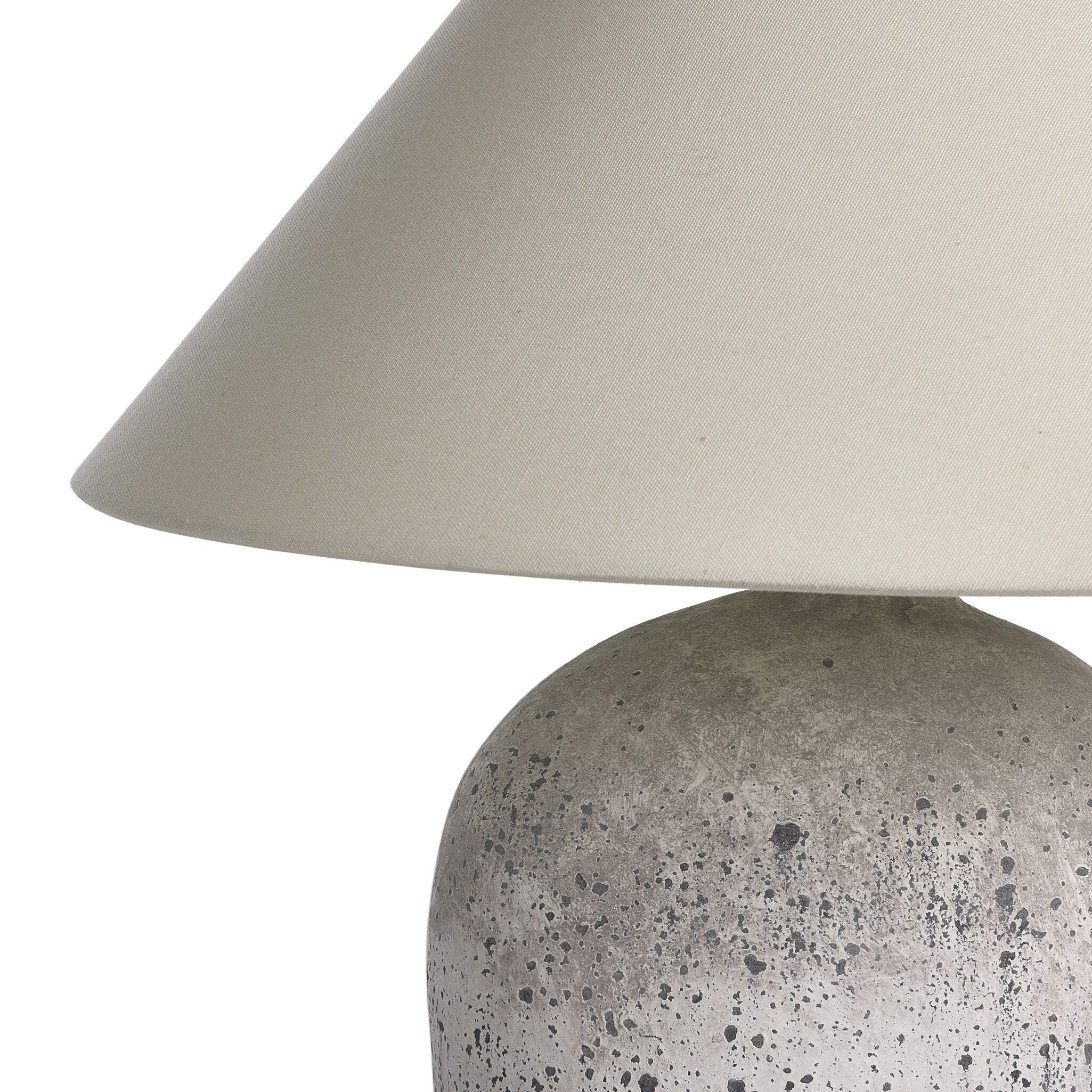Cobb Table Lamp - Antique White Ceramic - Image 3