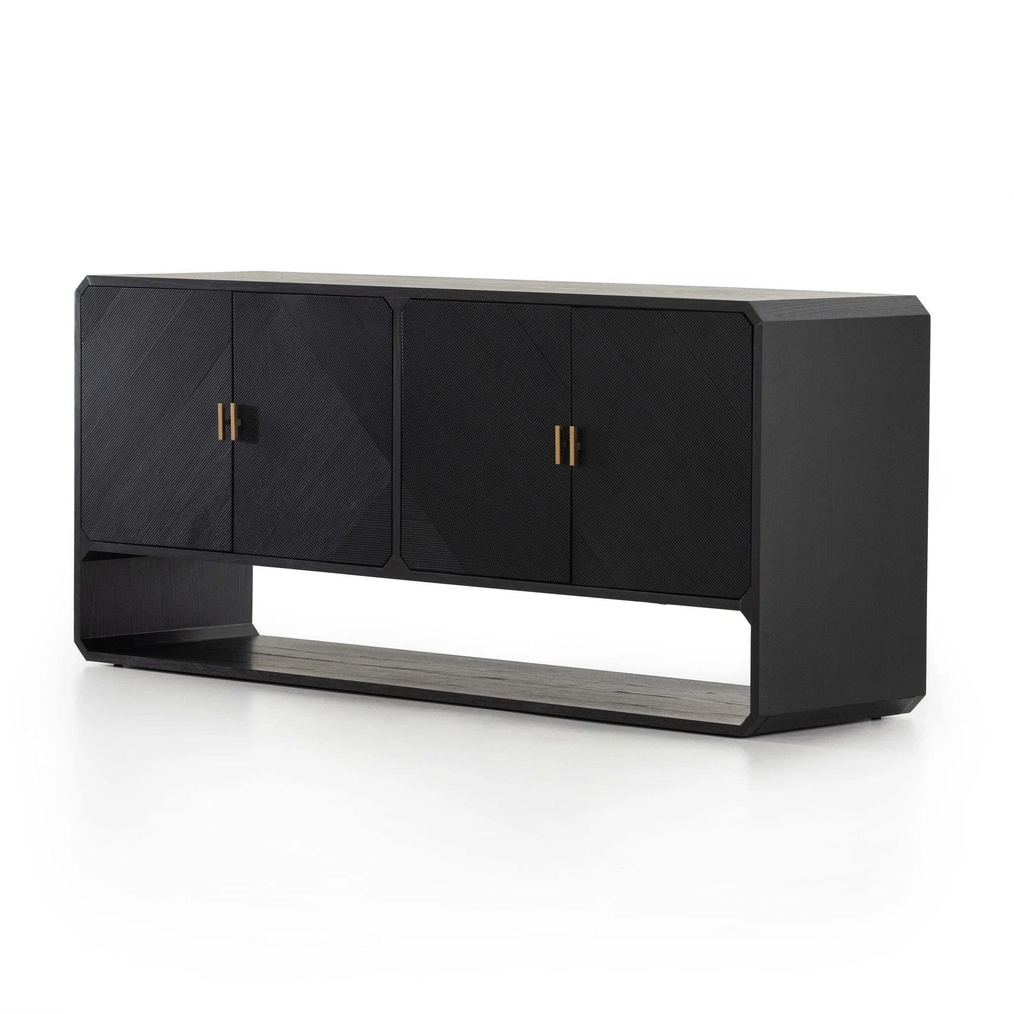 Caspian Sideboard - Black Ash Veneer - Image 2