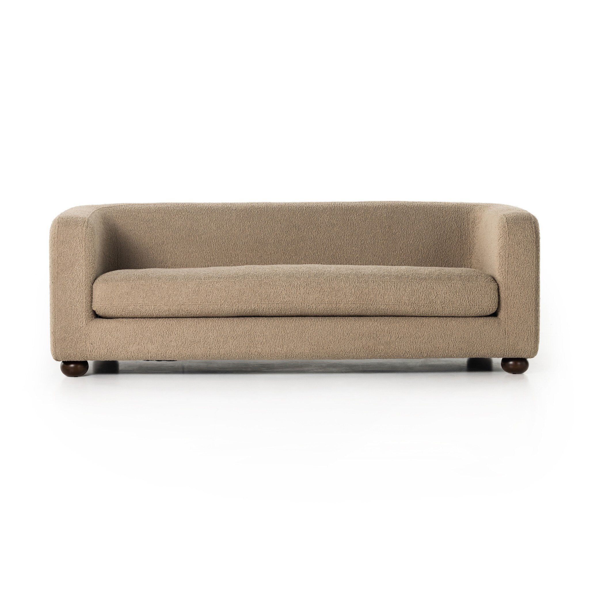 Gidget Sofa - Sheepskin Camel - Image 1