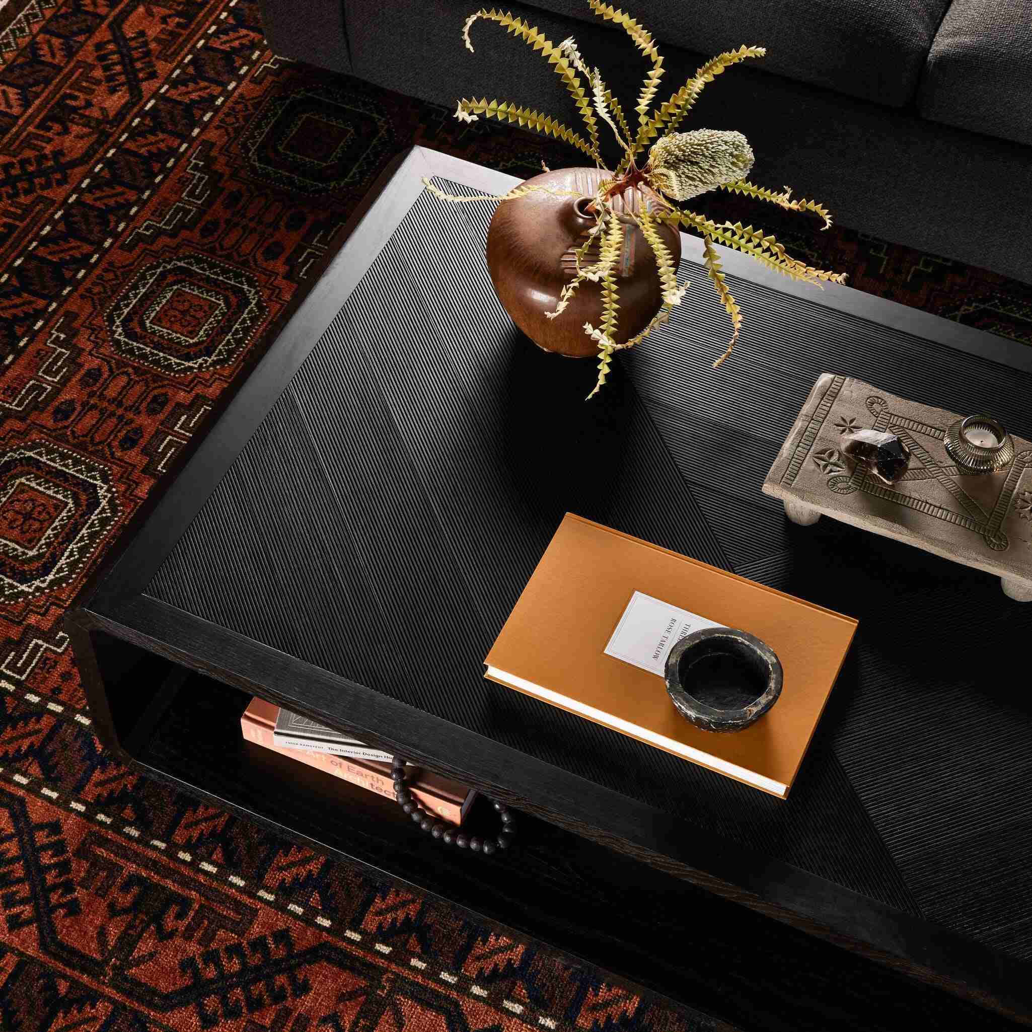 Caspian Coffee Table - Black Ash - Image 3