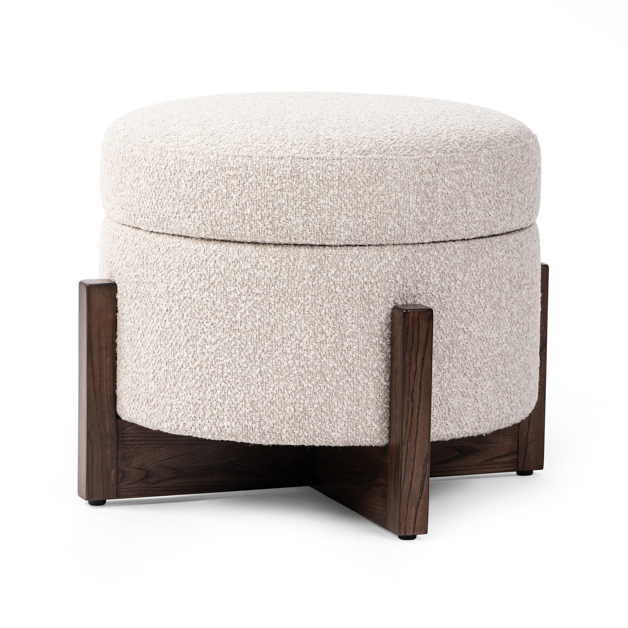 Esben Storage Ottoman-25" - Sattley Fog - Image 2