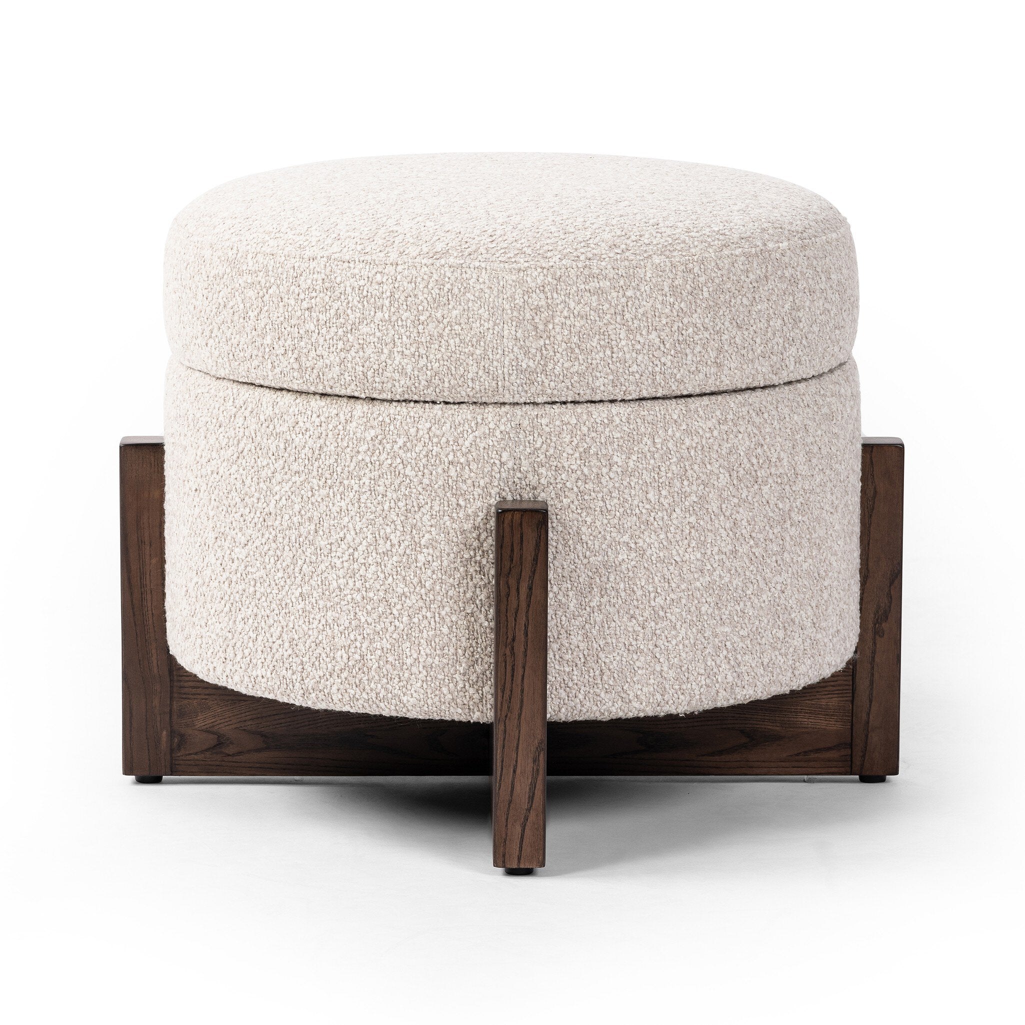 Esben Storage Ottoman-25" - Sattley Fog - Image 3