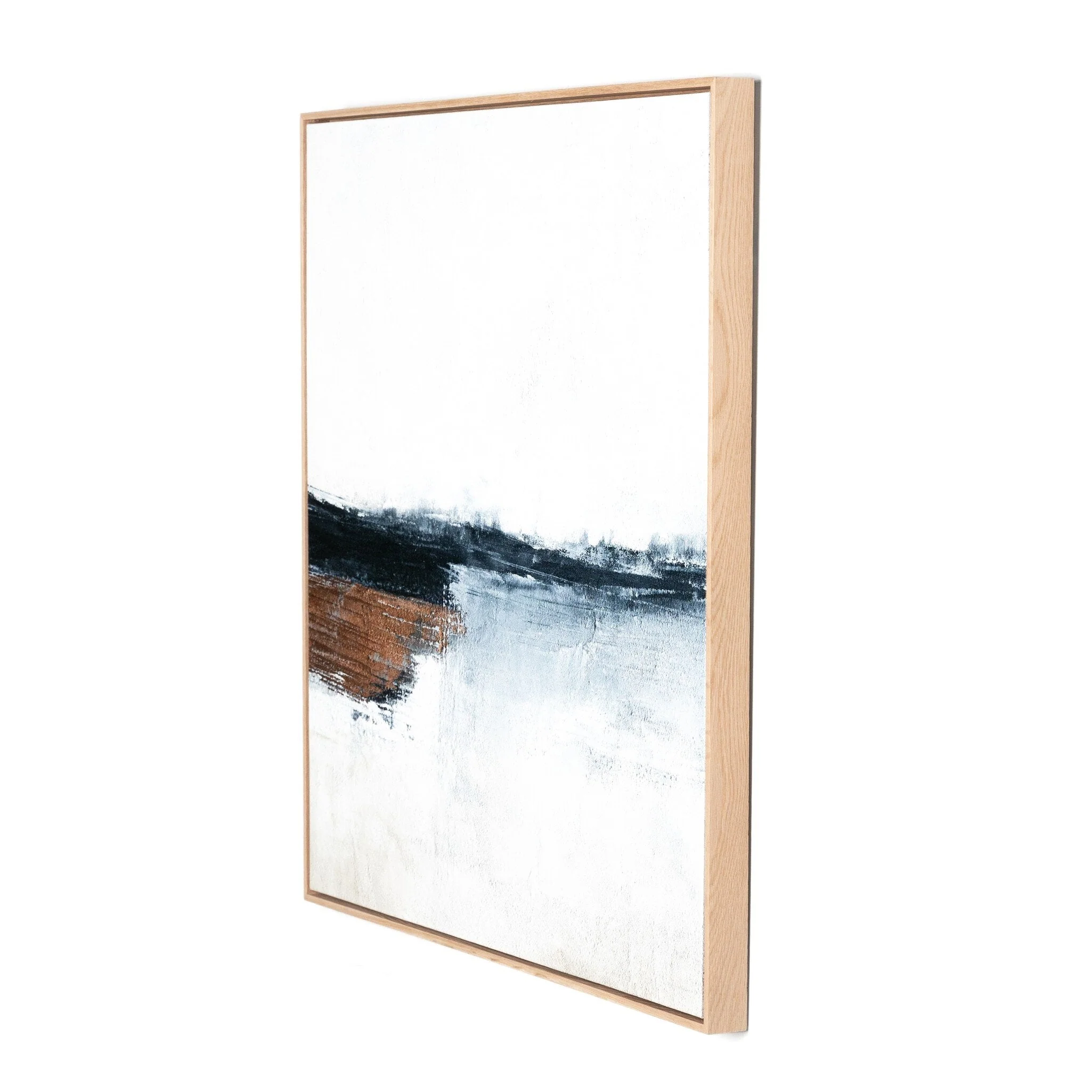 Immerse by Melanie Biehle - Vertical Grain White Oak Floater - Image 2