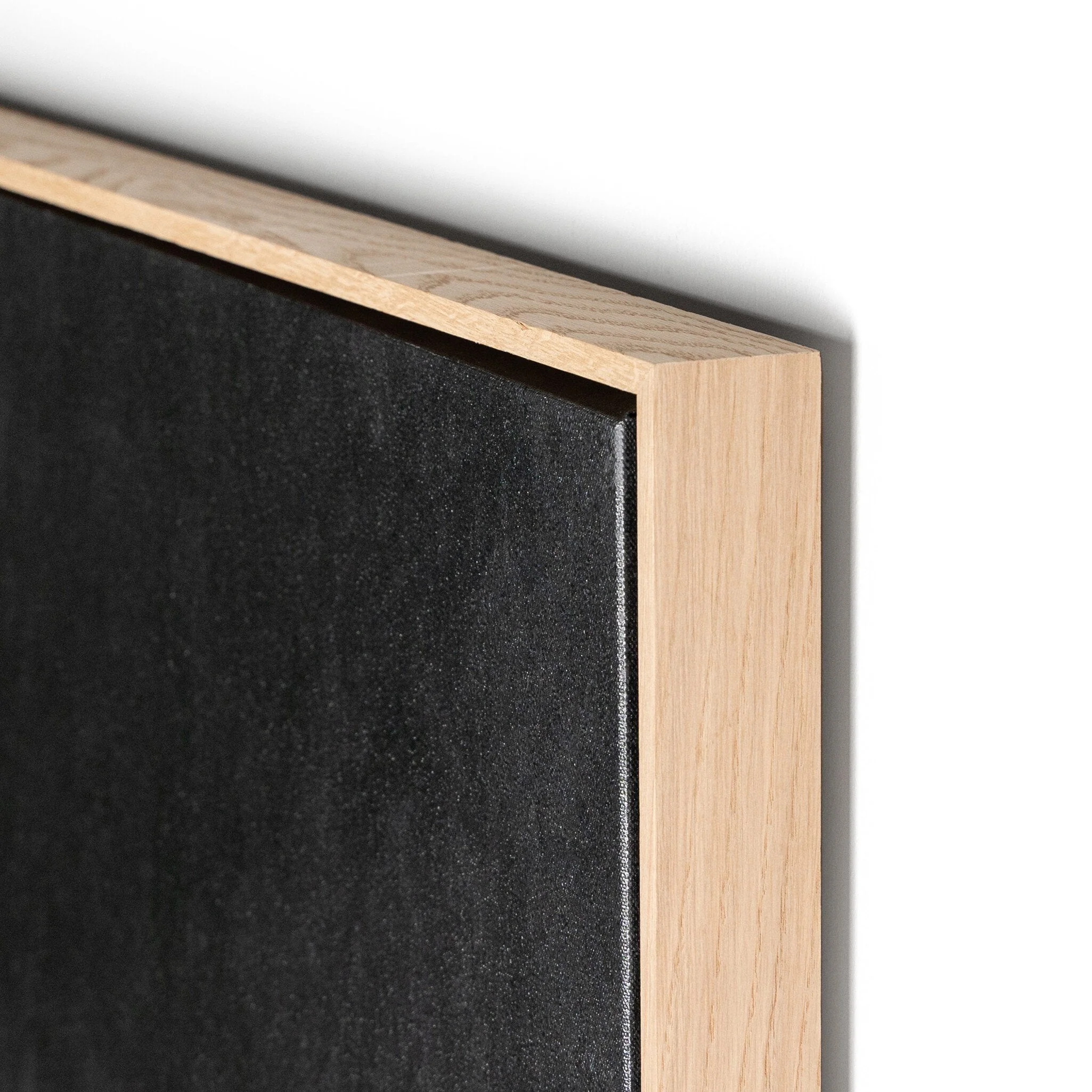The Weight Of Silence by Melanie Biehle - Vertical Grain White Oak Floater - Image 3