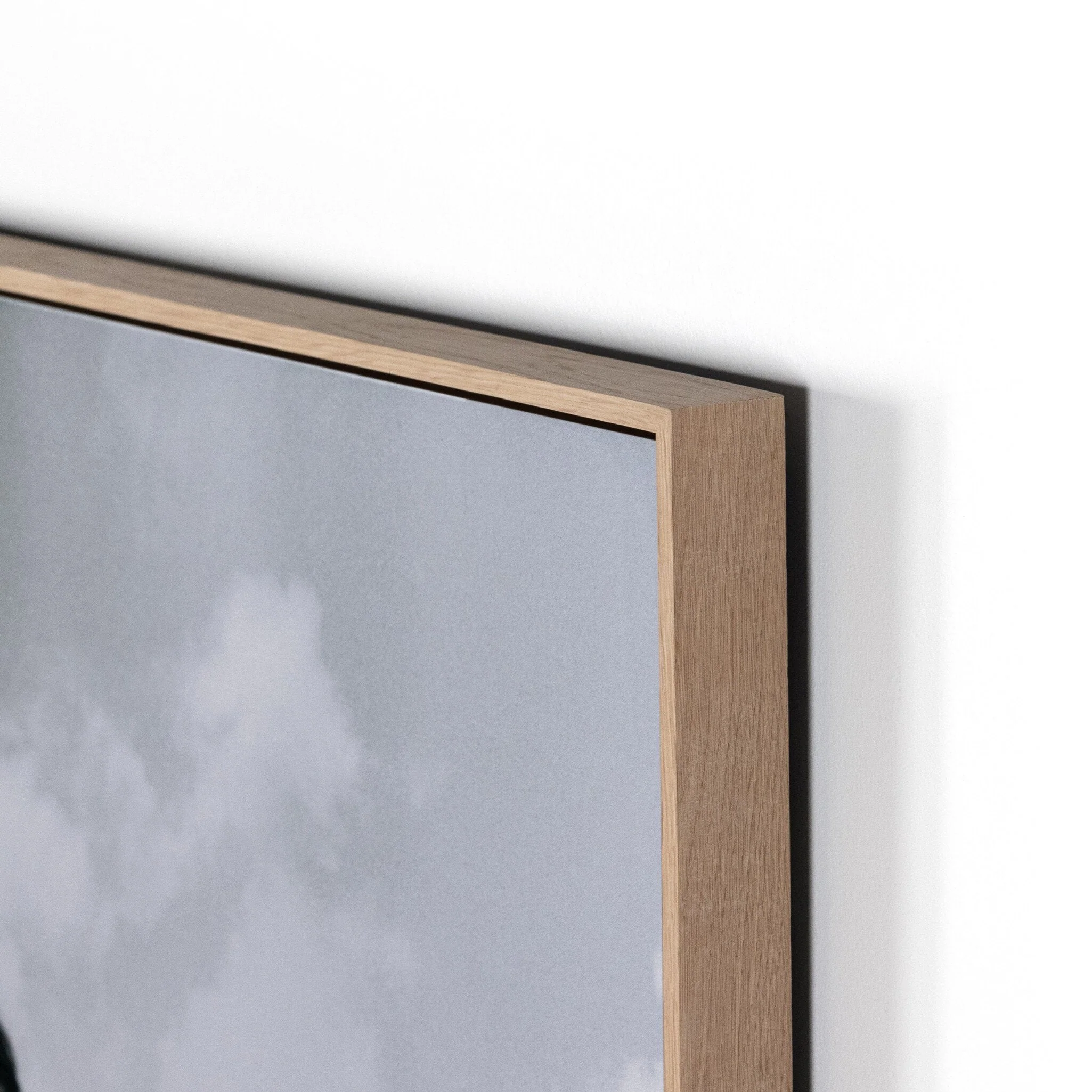 Head In The Clouds by Getty Images - Vertical Grain White Oak Floater - Image 3