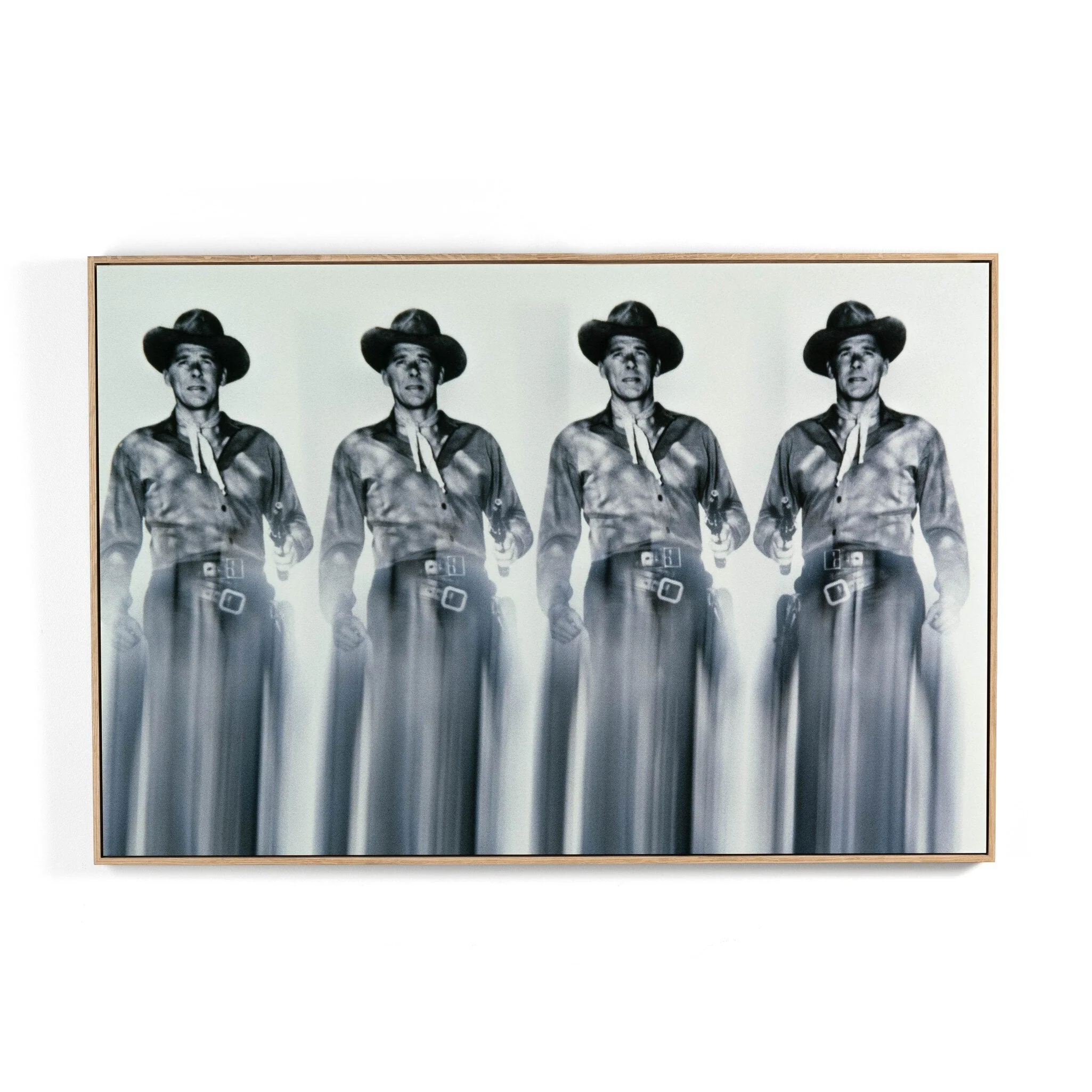 Ronald Reagans by Getty Images – Vertical Grain White Oak Floater