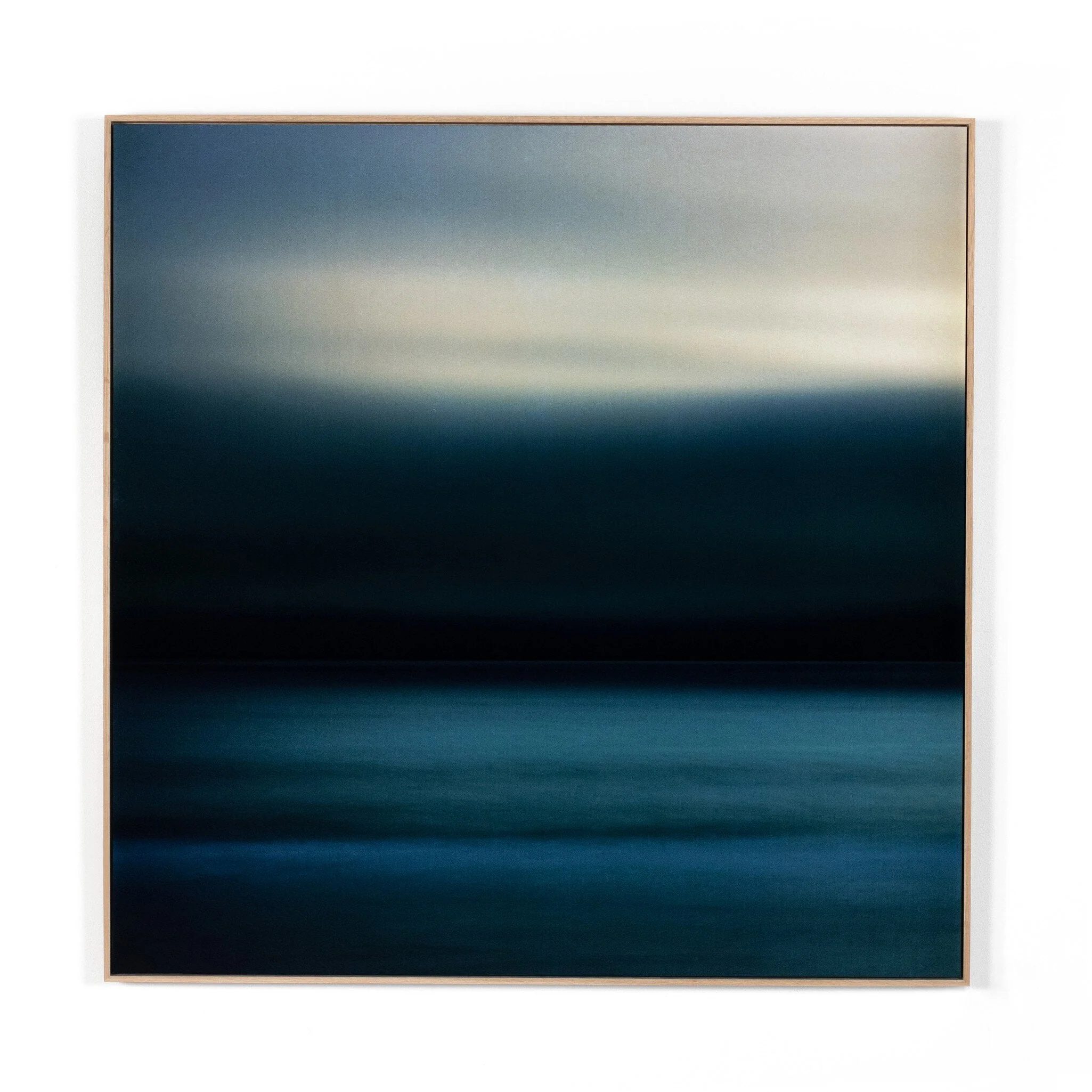 Storm Over The Pacific Ocean by Getty Images – Vertical Grain White Oak Floater