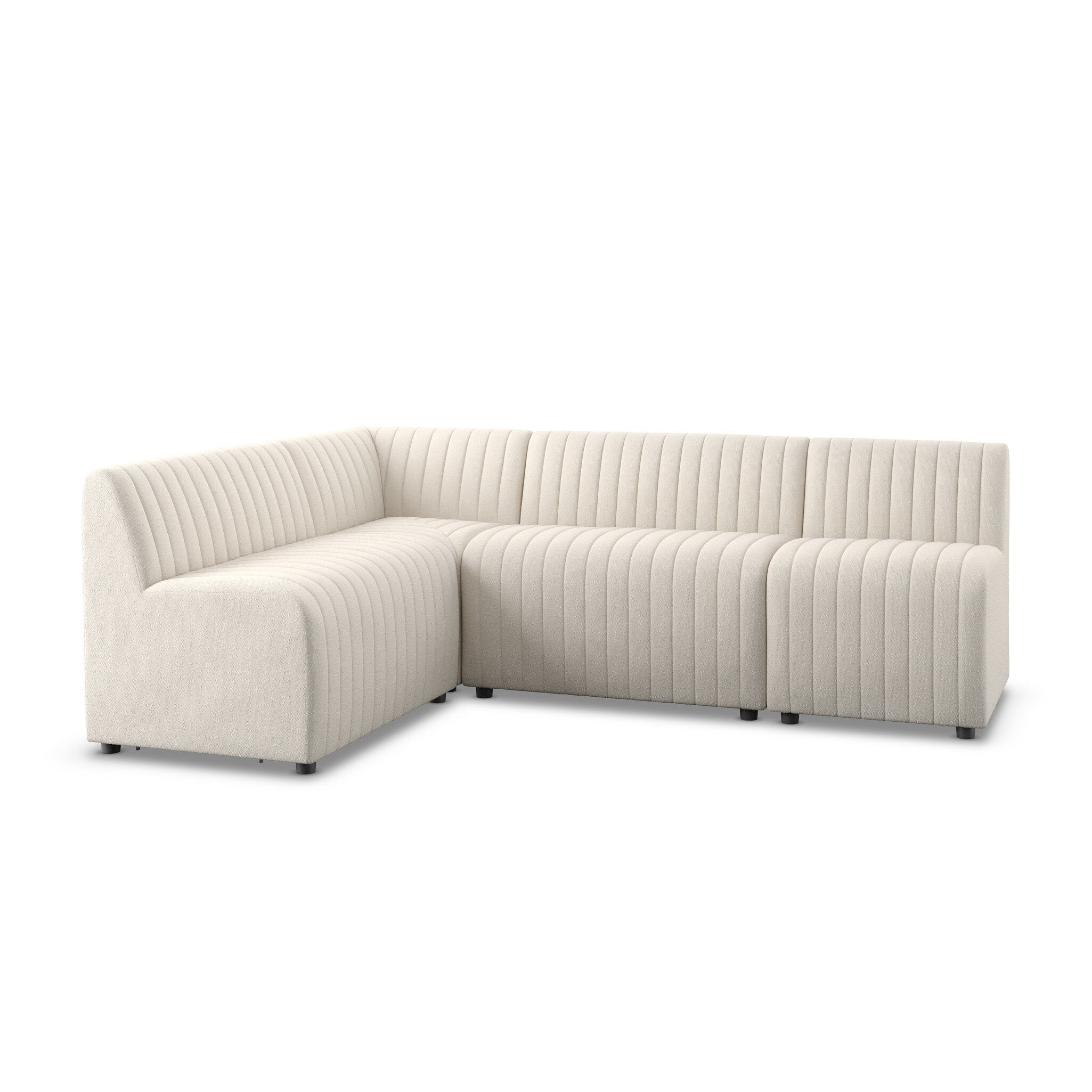 Augustine Dining Banquette, L-Shape - Capri Oatmeal - Image 2