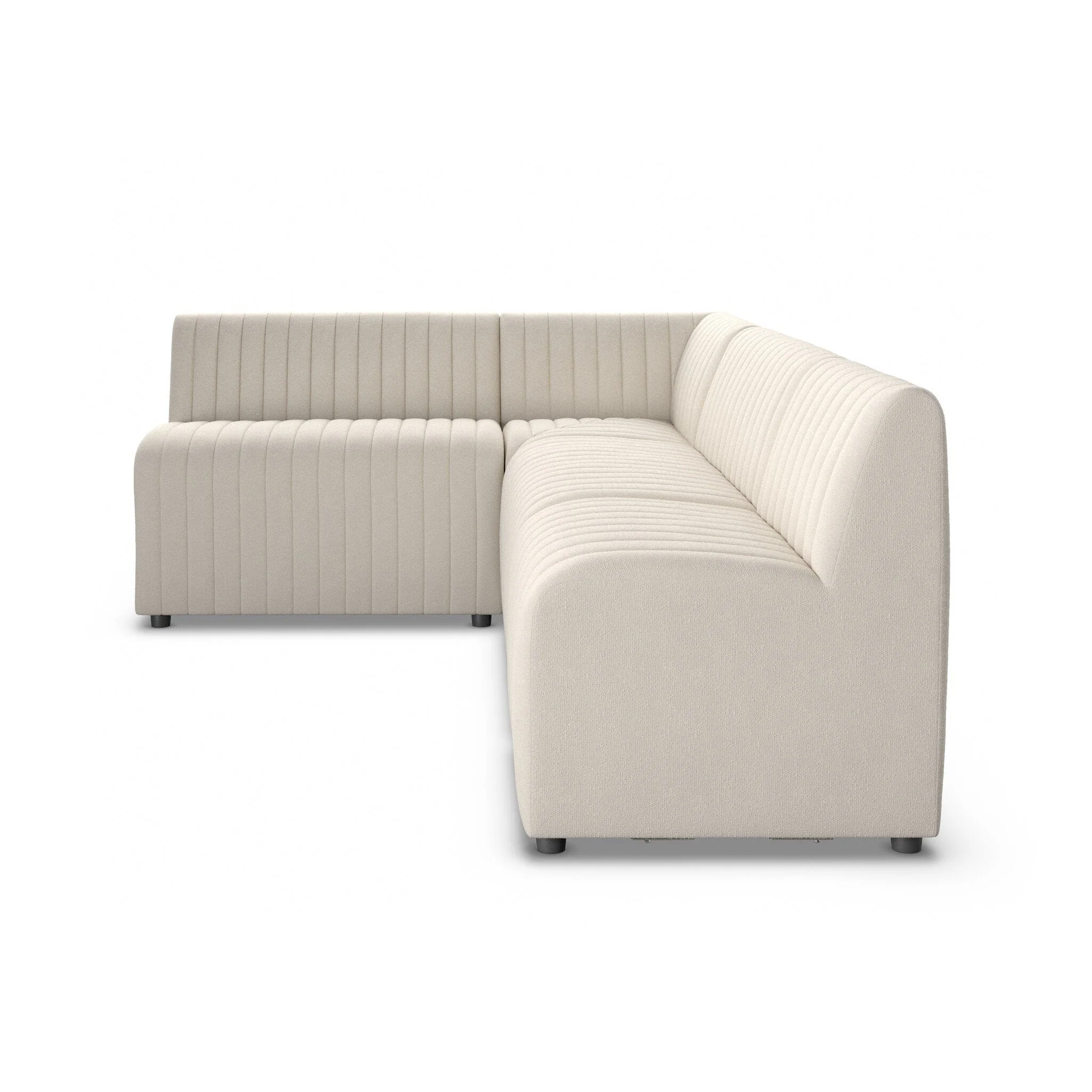 Augustine Dining Banquette, L-Shape - Capri Oatmeal - Image 3