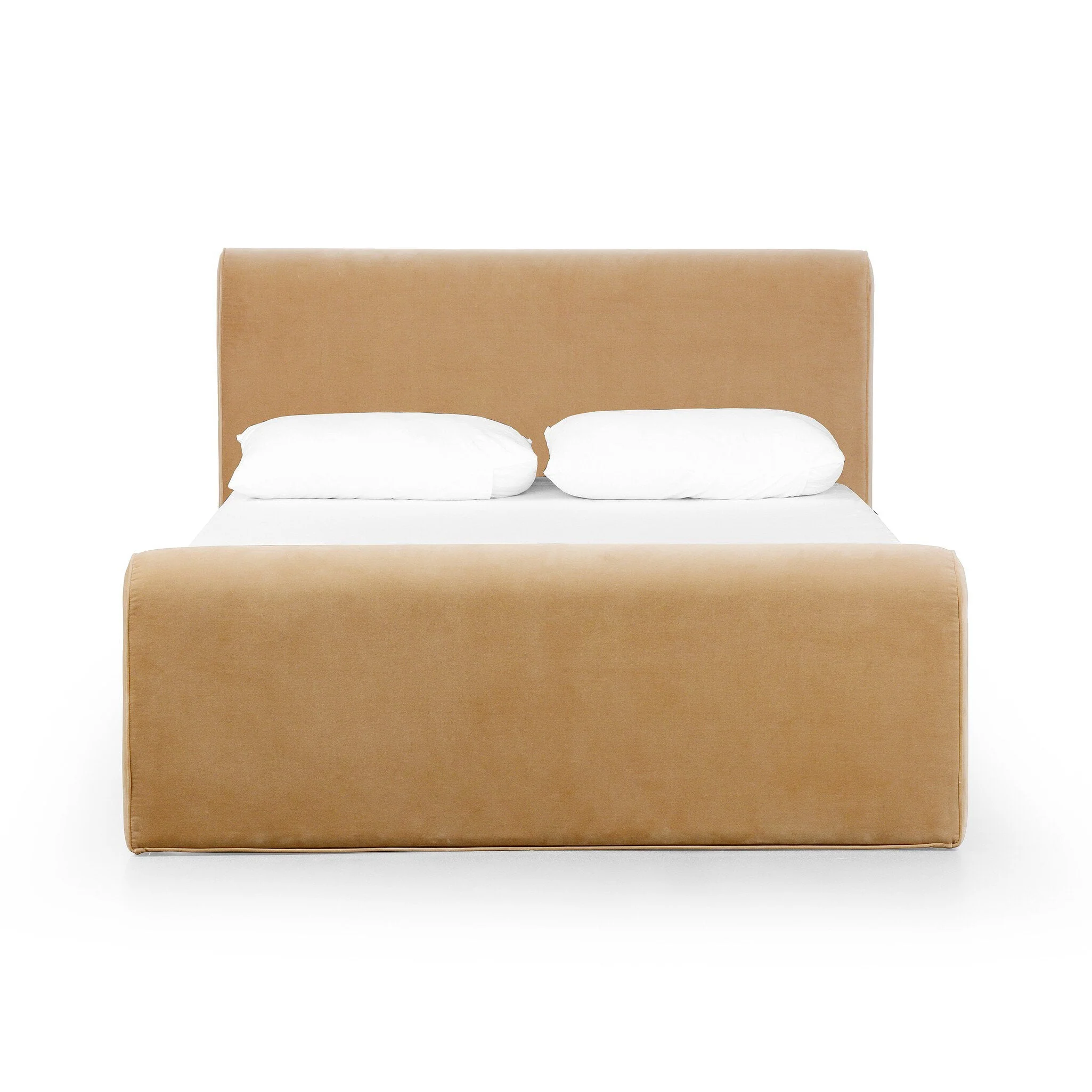 Mitchell Bed - Surrey Camel | Queen - Image 1