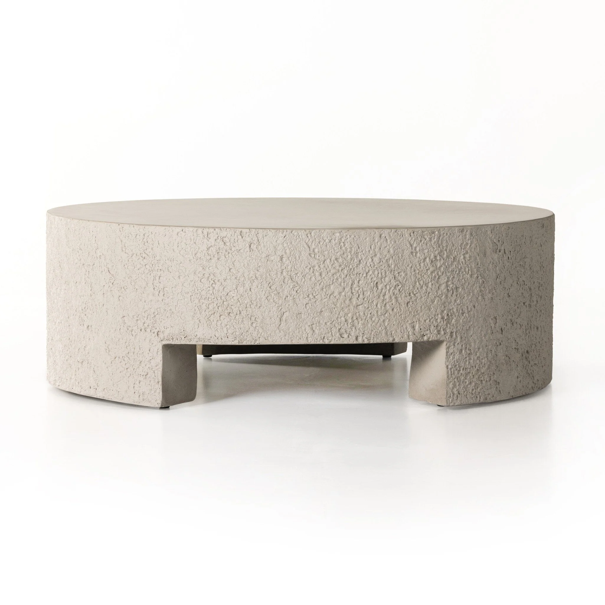 Kember Outdoor Coffee Table - Matte Stone - Image 2