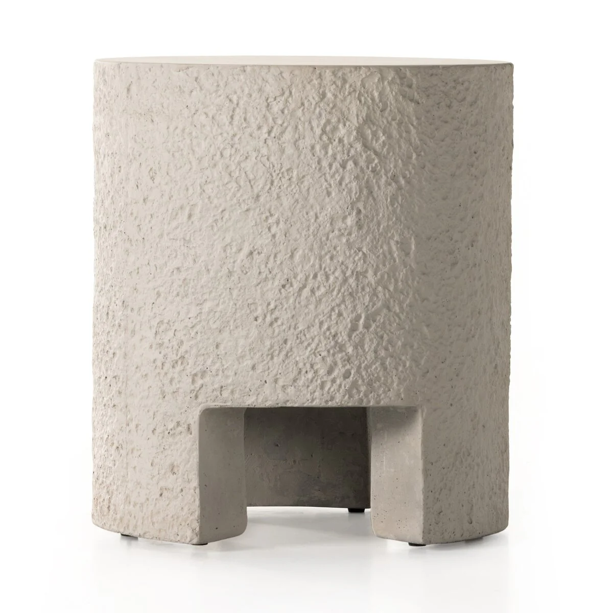 Kember Outdoor End Table - Matte Stone - Image 2