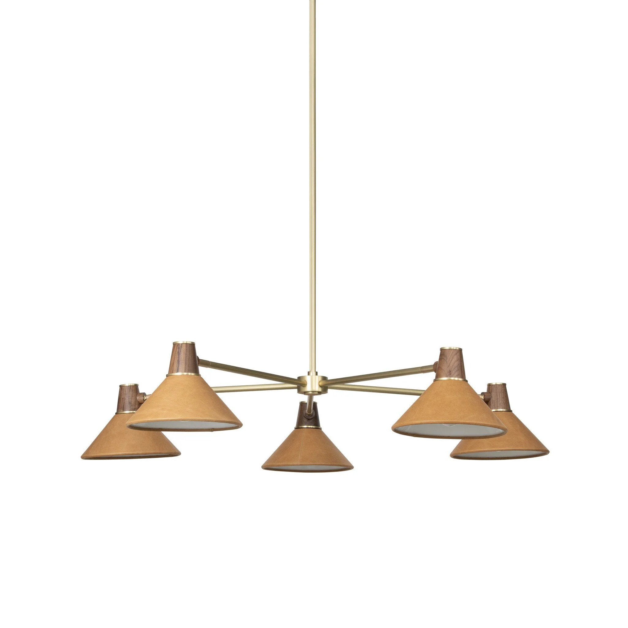 Cullen Chandelier - Aged Brass - Image 1