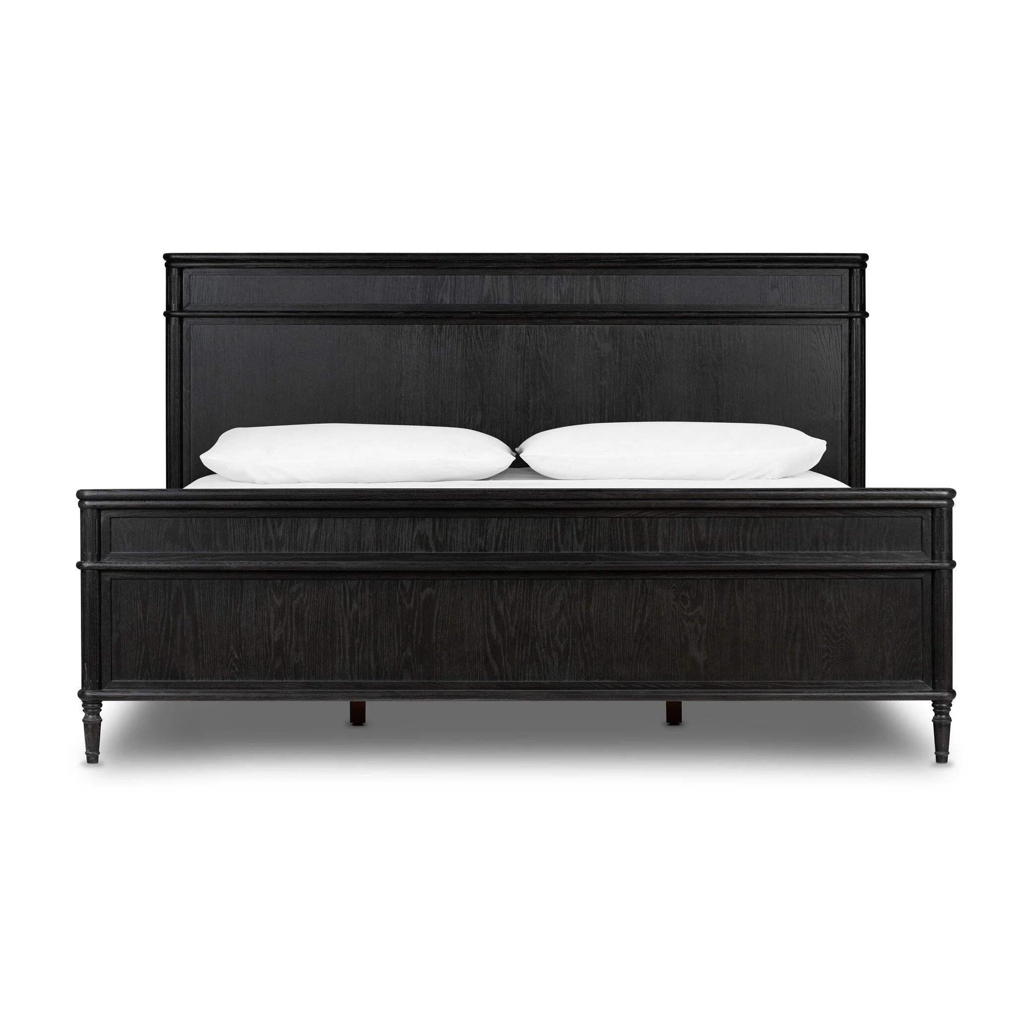 Toulouse Bed - Distressed Black | King - Image 1