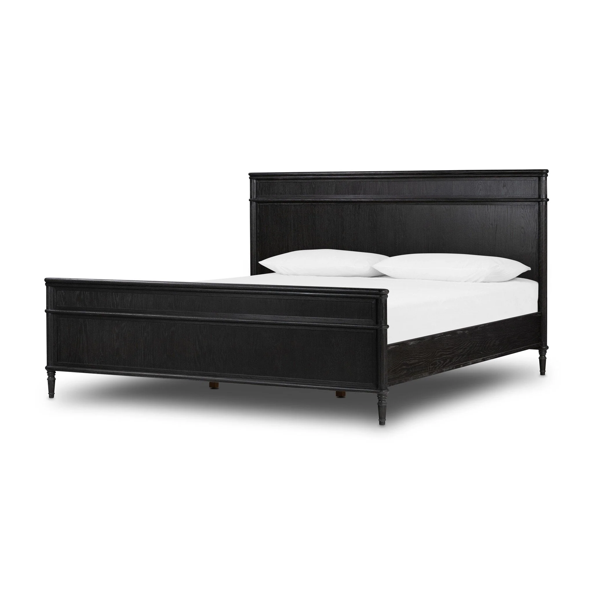 Toulouse Bed - Distressed Black | King - Image 2