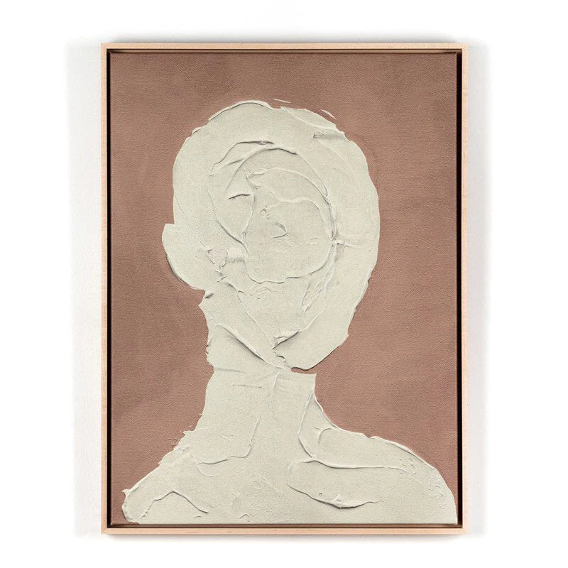 Portrait 4 by Coup d'Esprit - Natural Maple Floater - Image 1