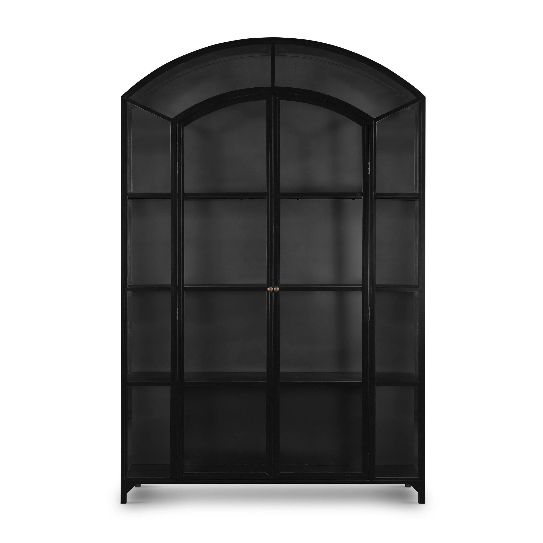 Belmont Wide Metal Cabinet – Black