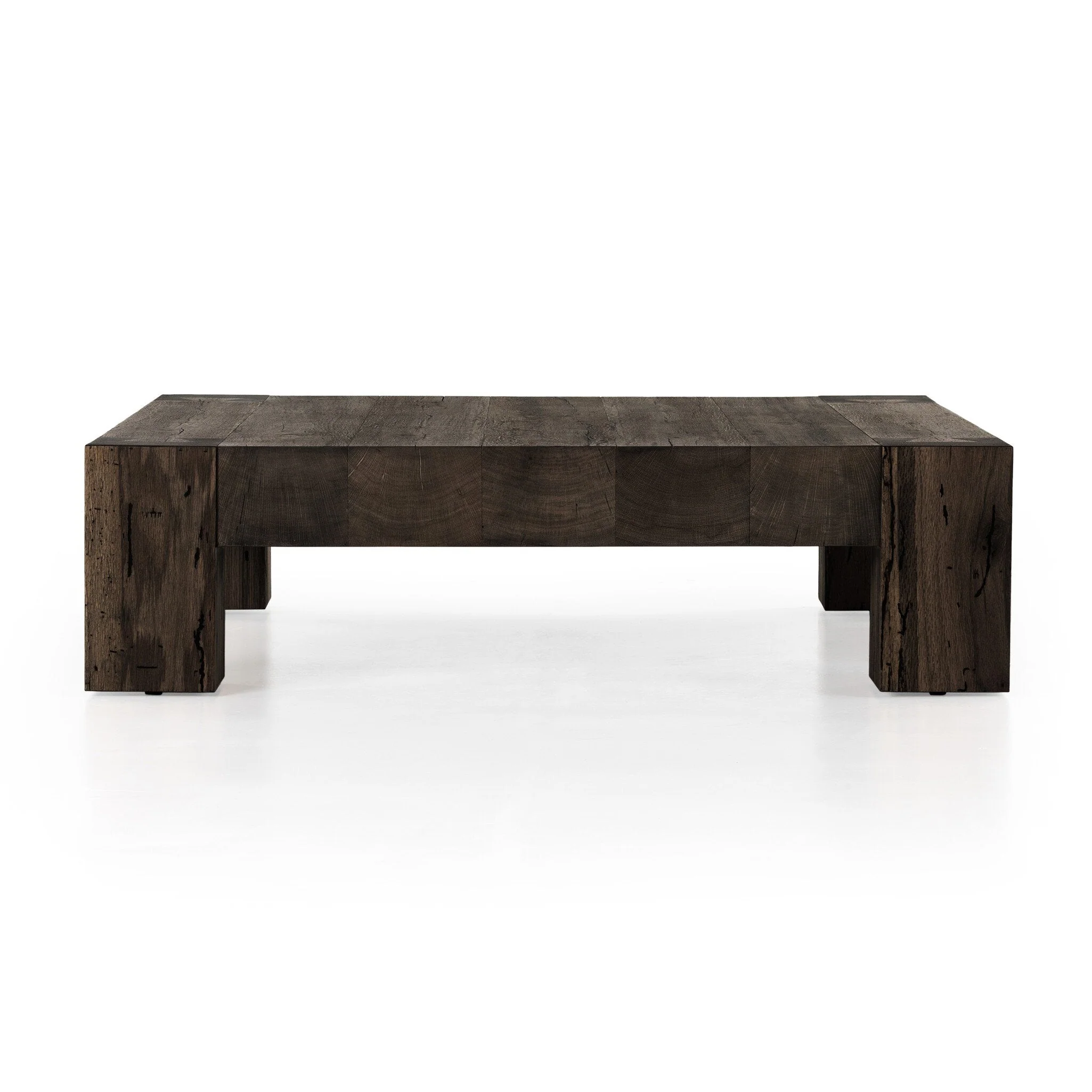Abaso Coffee Table - Ebony Rustic Wormwood Oak - Image 3