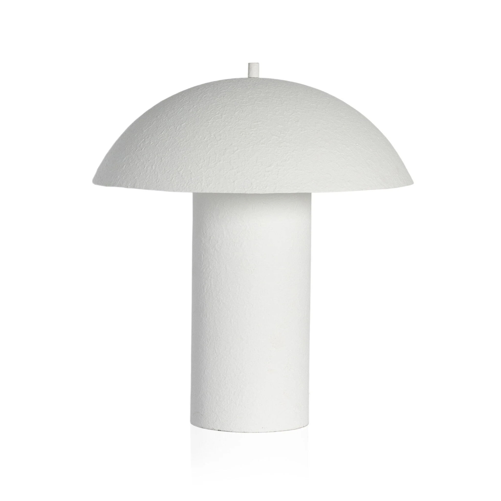 Santorini Table Lamp - Matte White Plaster - Image 1