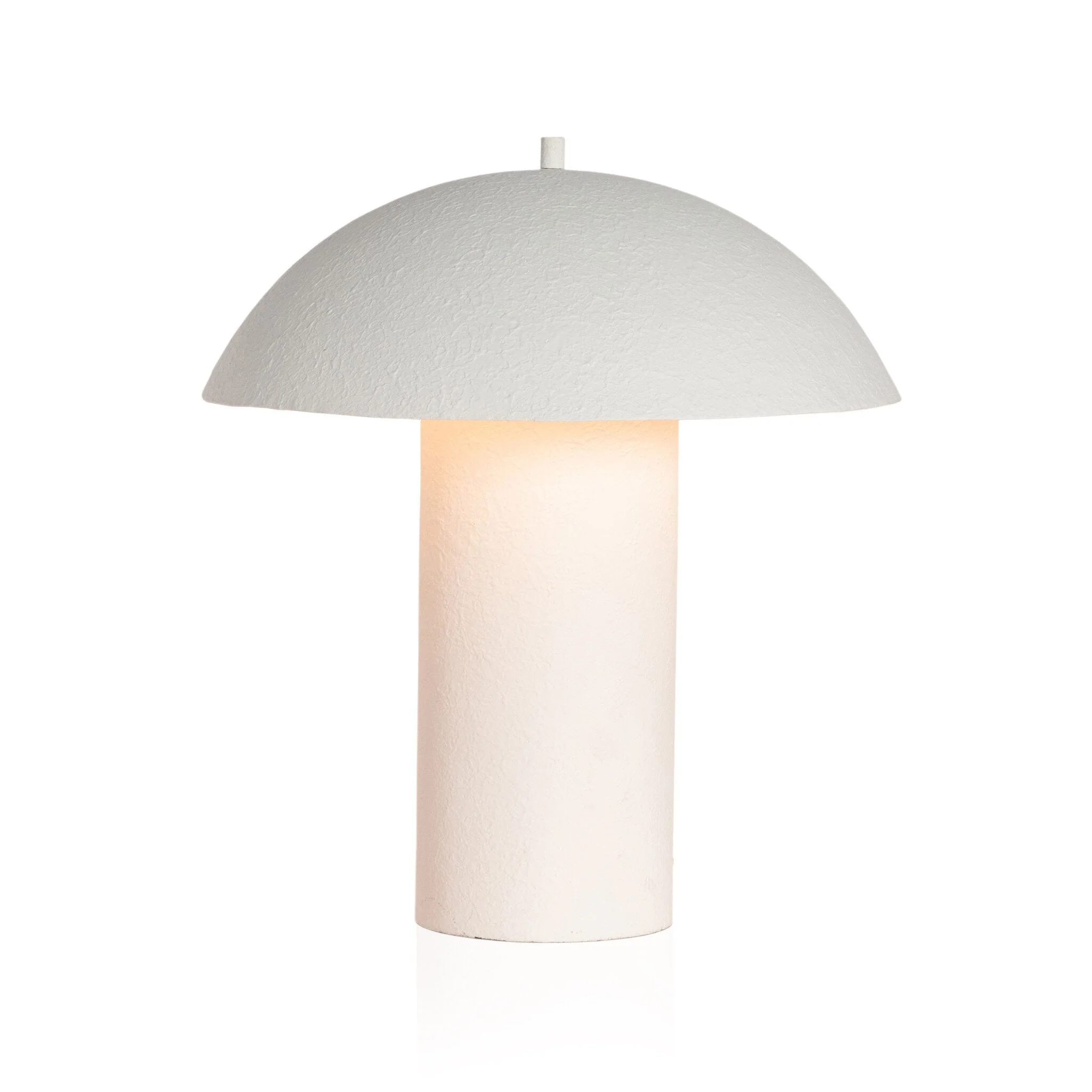 Santorini Table Lamp - Matte White Plaster - Image 2