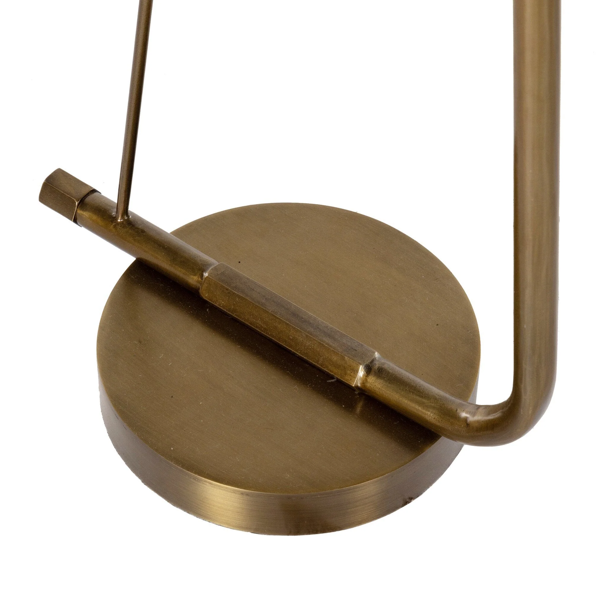 Egon Floor Lamp - Antique Brass Iron - Image 3