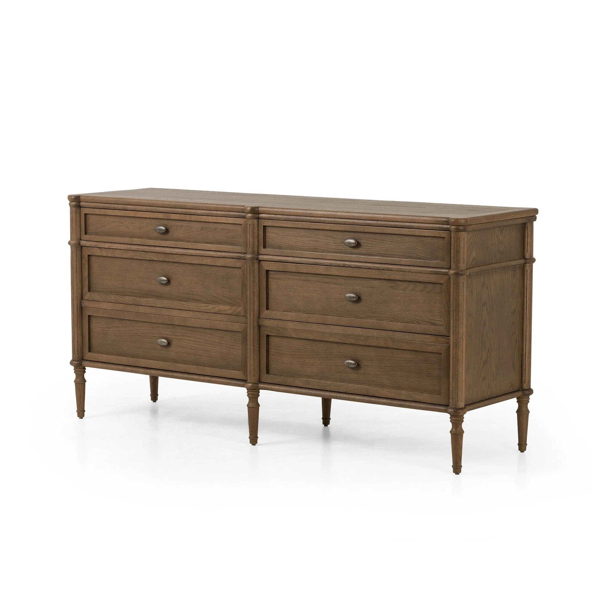 Toulouse 6 Drawer Dresser - Toasted Oak Veneer - Image 2