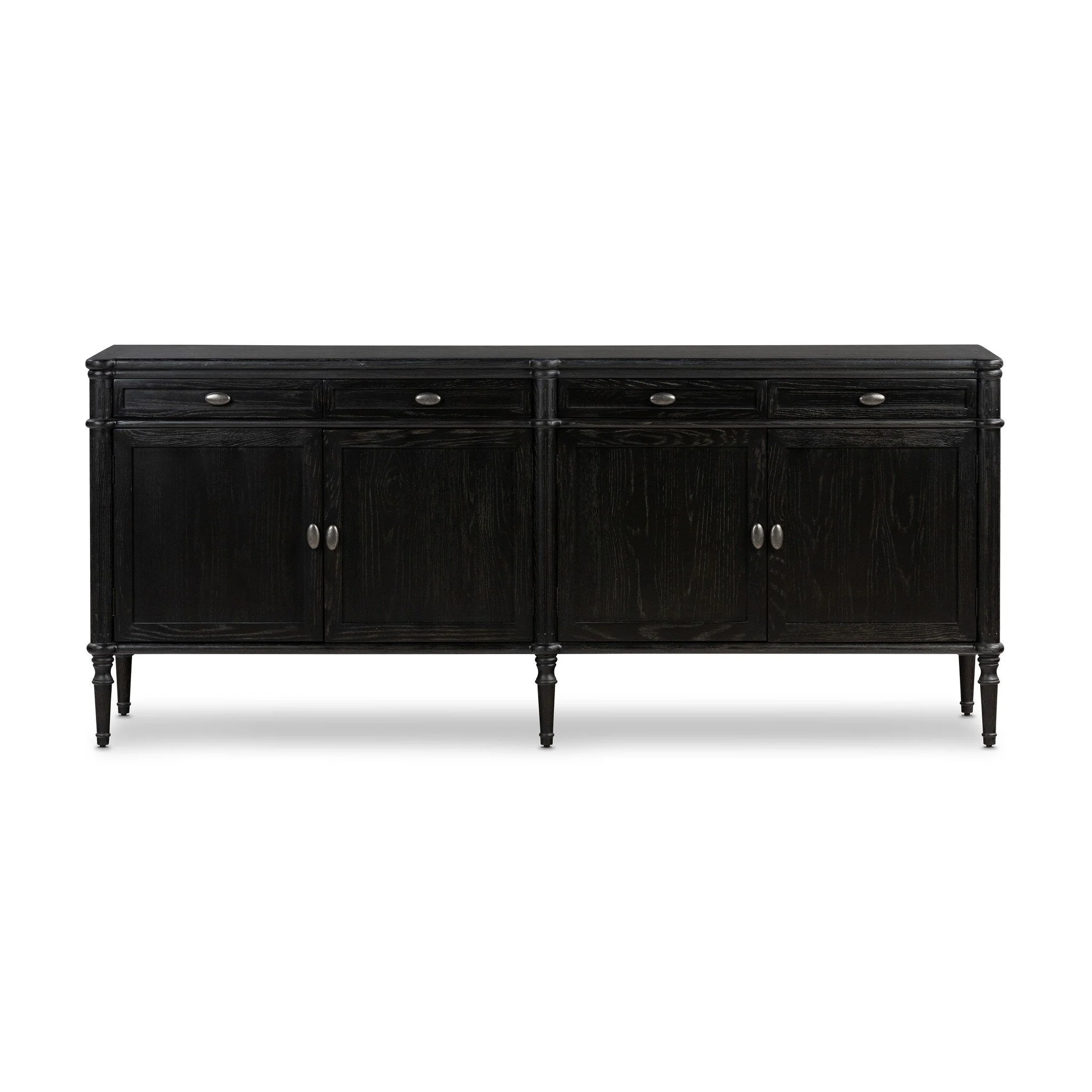 Toulouse Sideboard - Distressed Black - Image 1