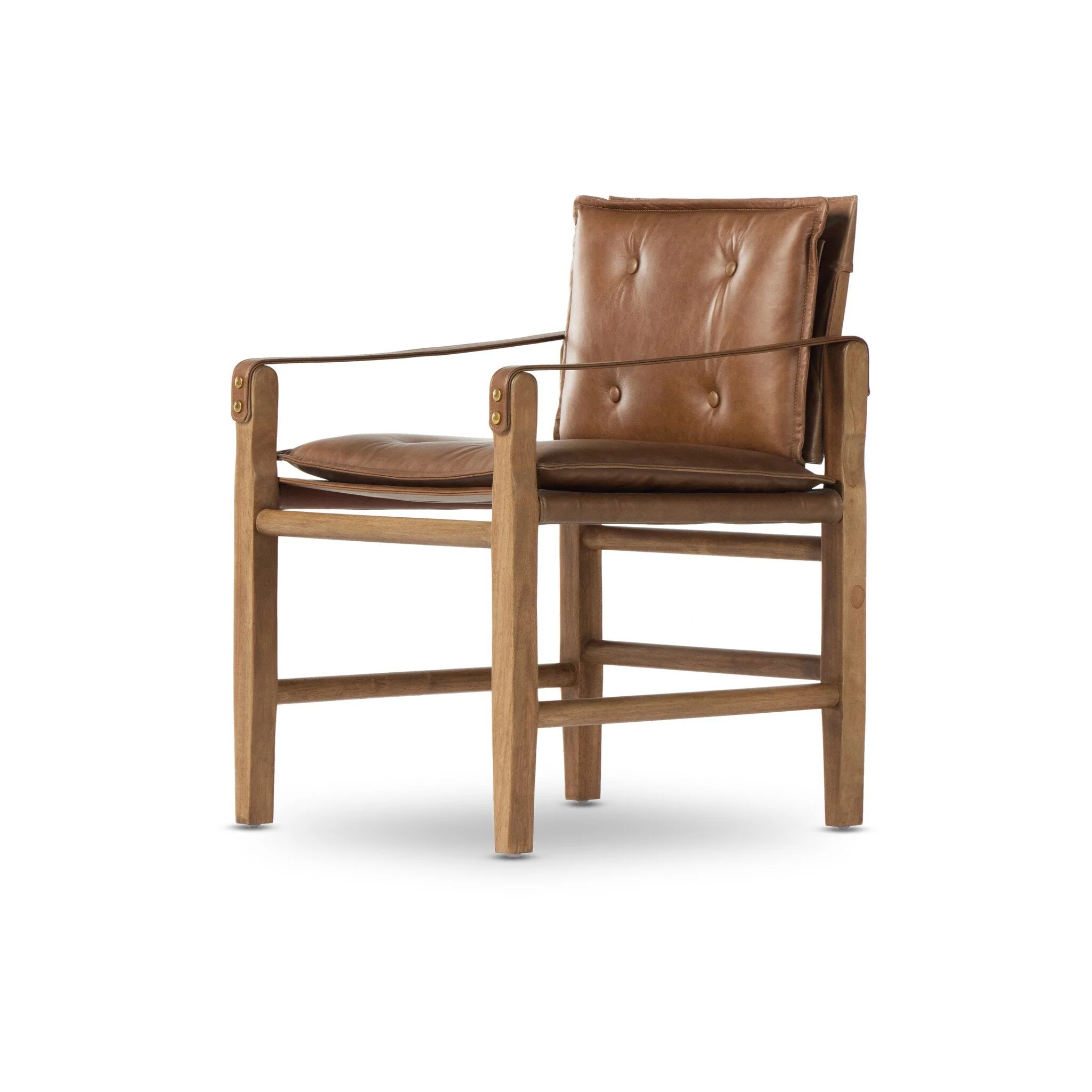 Lenz Dining Armchair - Sonoma Chestnut - Image 2